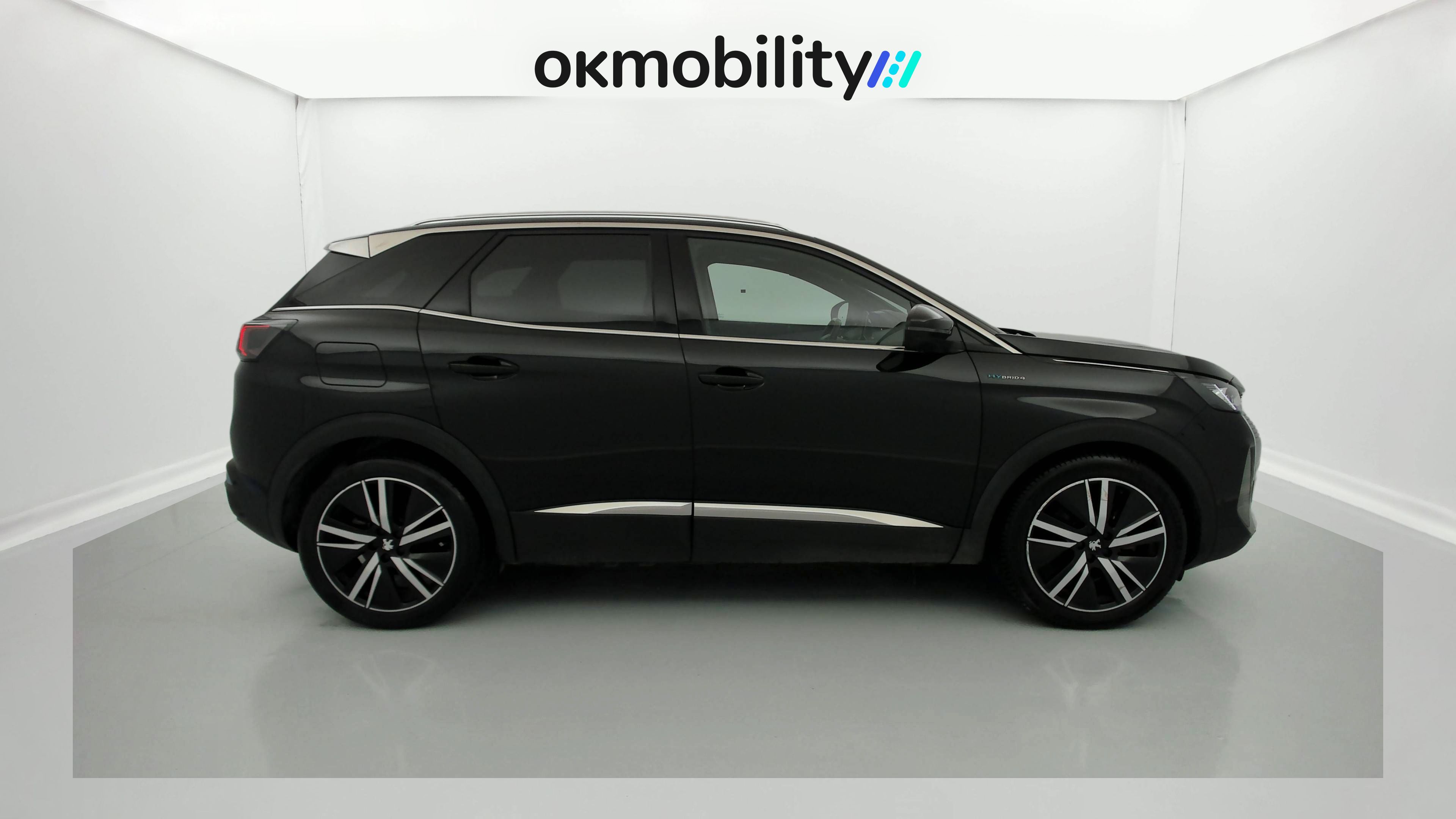 peugeot 3008 gt pack 1.6 HYBRID 300 EAT PHEV 2022 negro perla nera 2