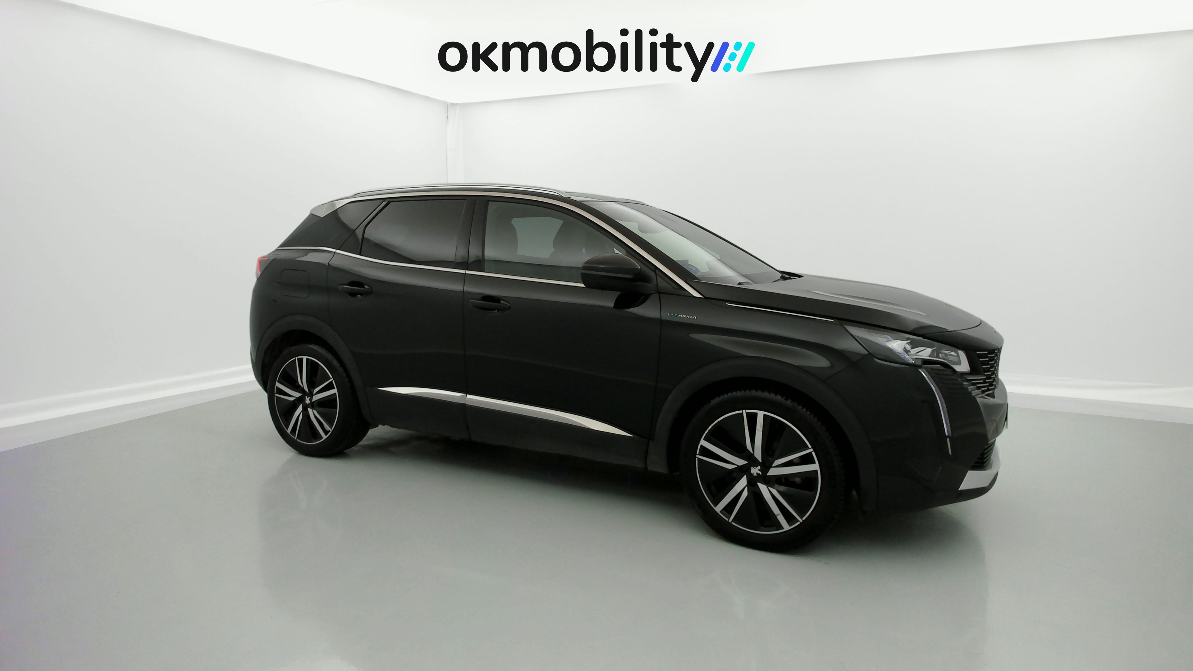 peugeot 3008 gt pack 1.6 HYBRID 300 EAT PHEV 2022 negro perla nera 3