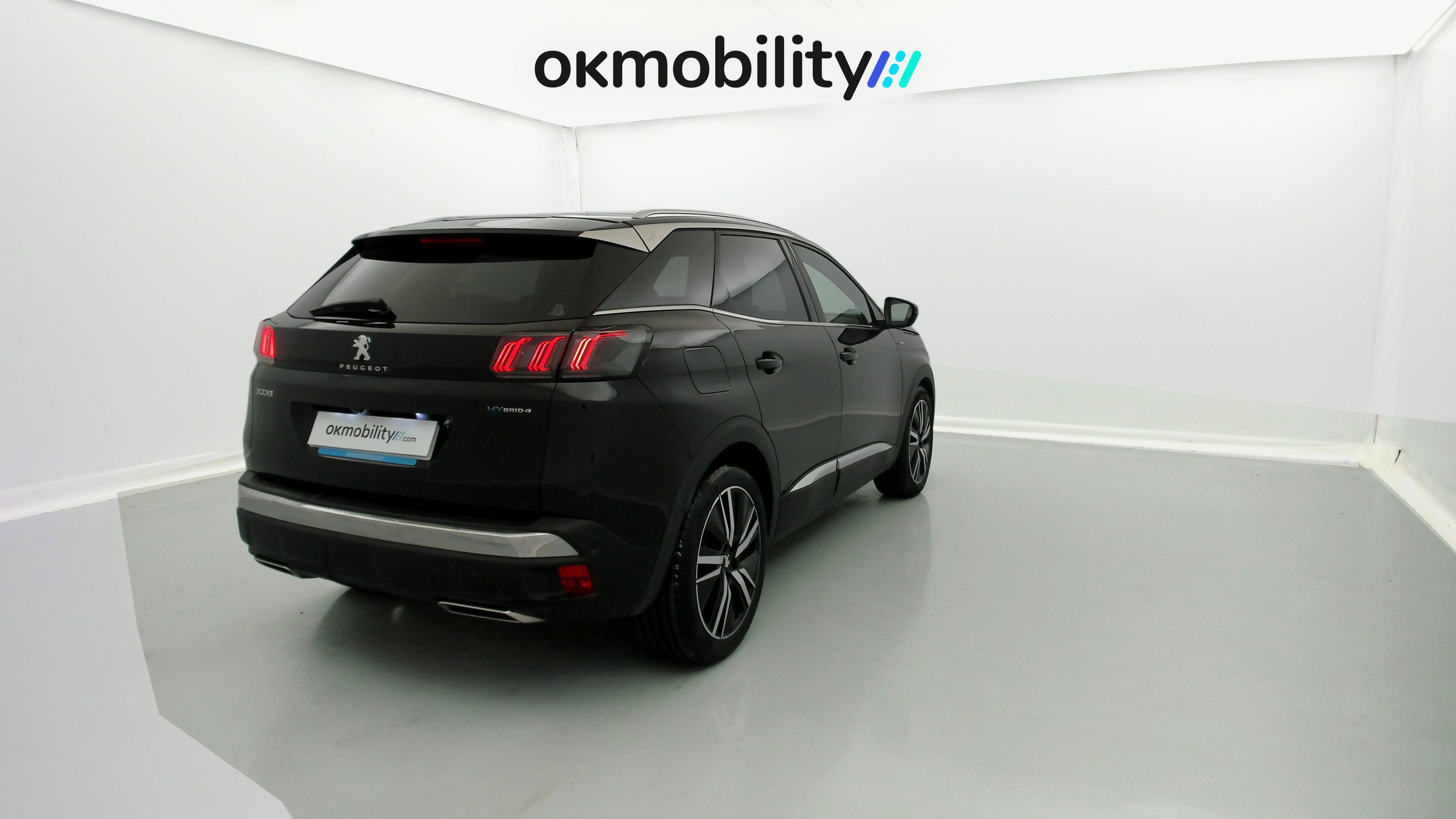 peugeot 3008 gt pack 1.6 HYBRID 300 EAT PHEV 2022 negro perla nera 11