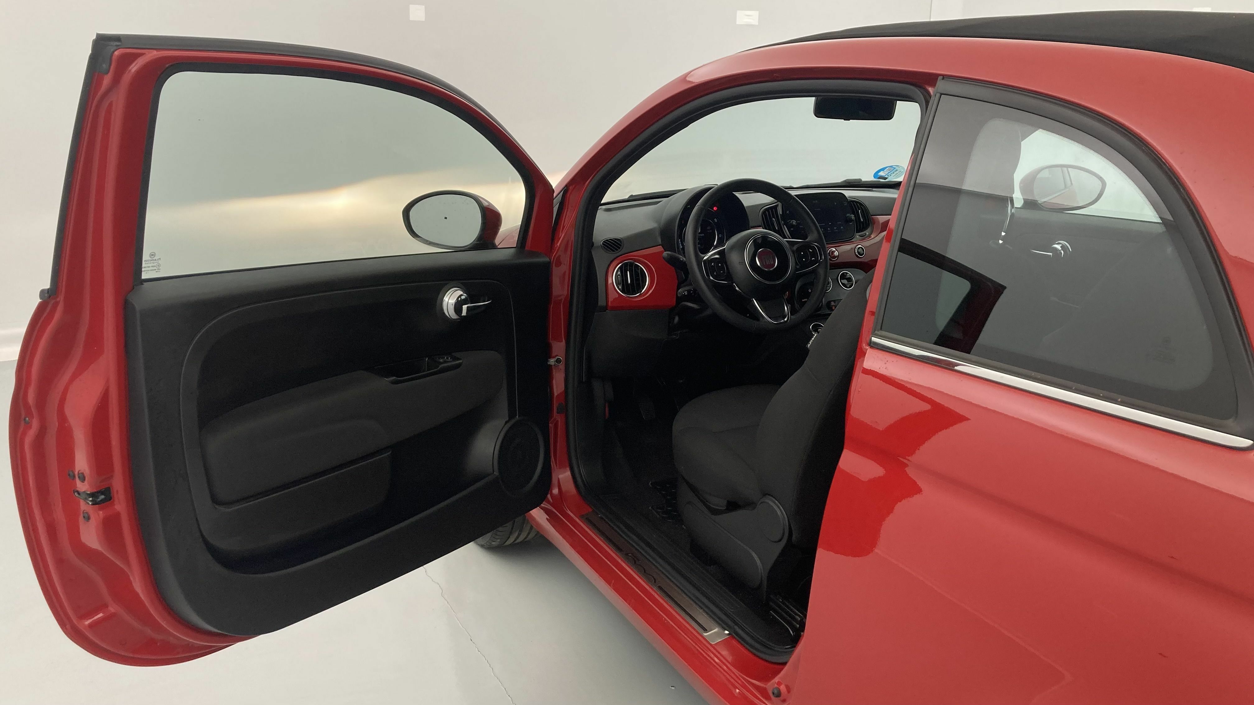 fiat 500c dolcevita 1.0 HYBRID 70 MHEV 2024 rosso corsa 12