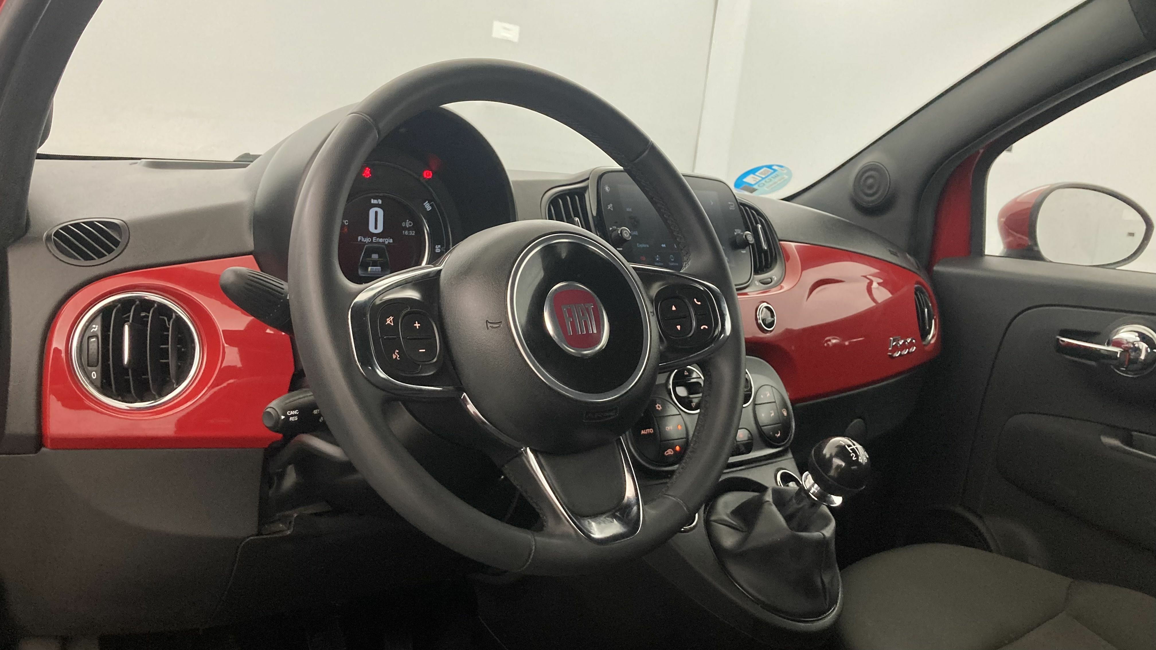 fiat 500c dolcevita 1.0 HYBRID 70 MHEV 2024 rosso corsa 14