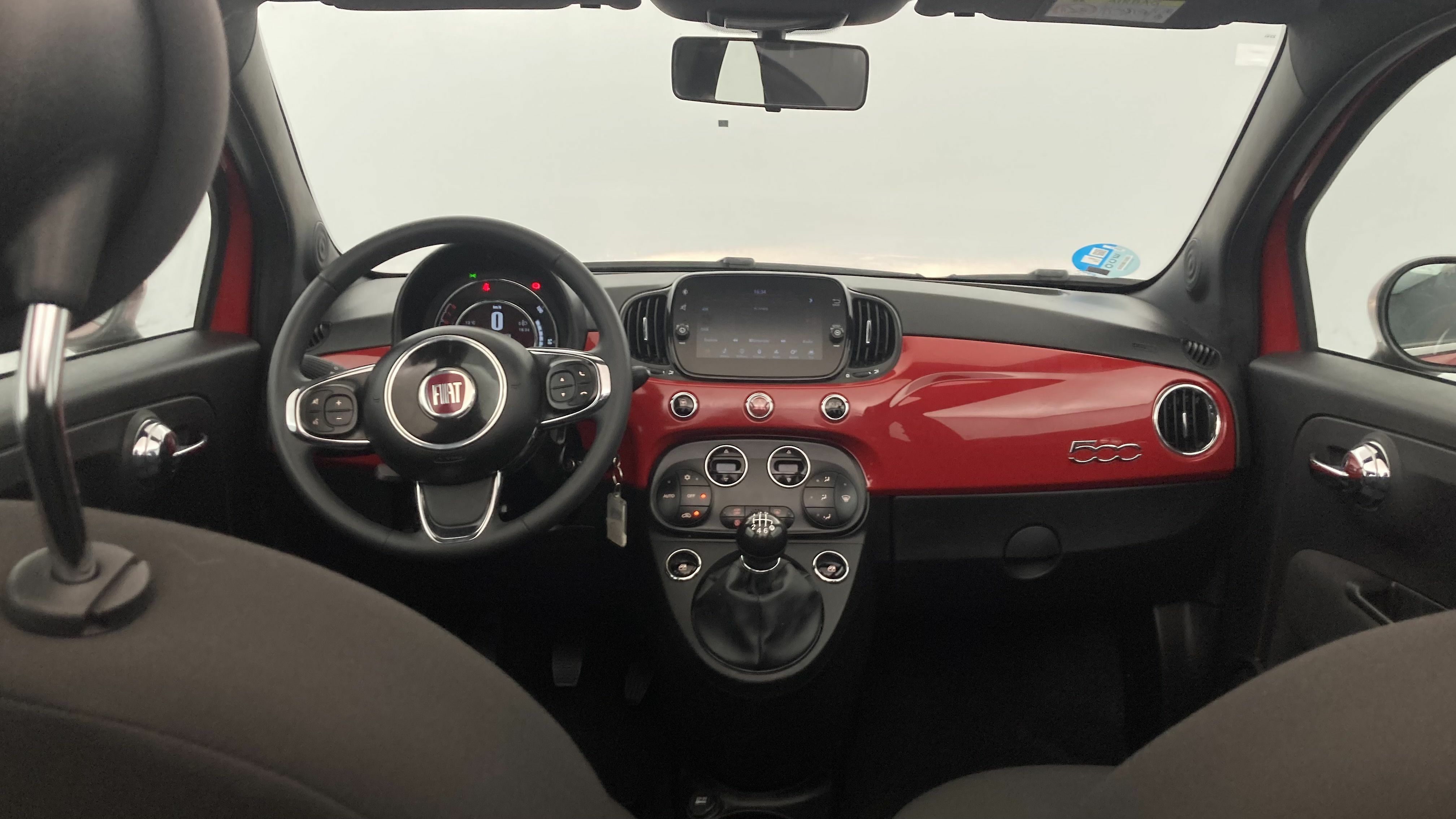 fiat 500c dolcevita 1.0 HYBRID 70 MHEV 2024 rosso corsa 15