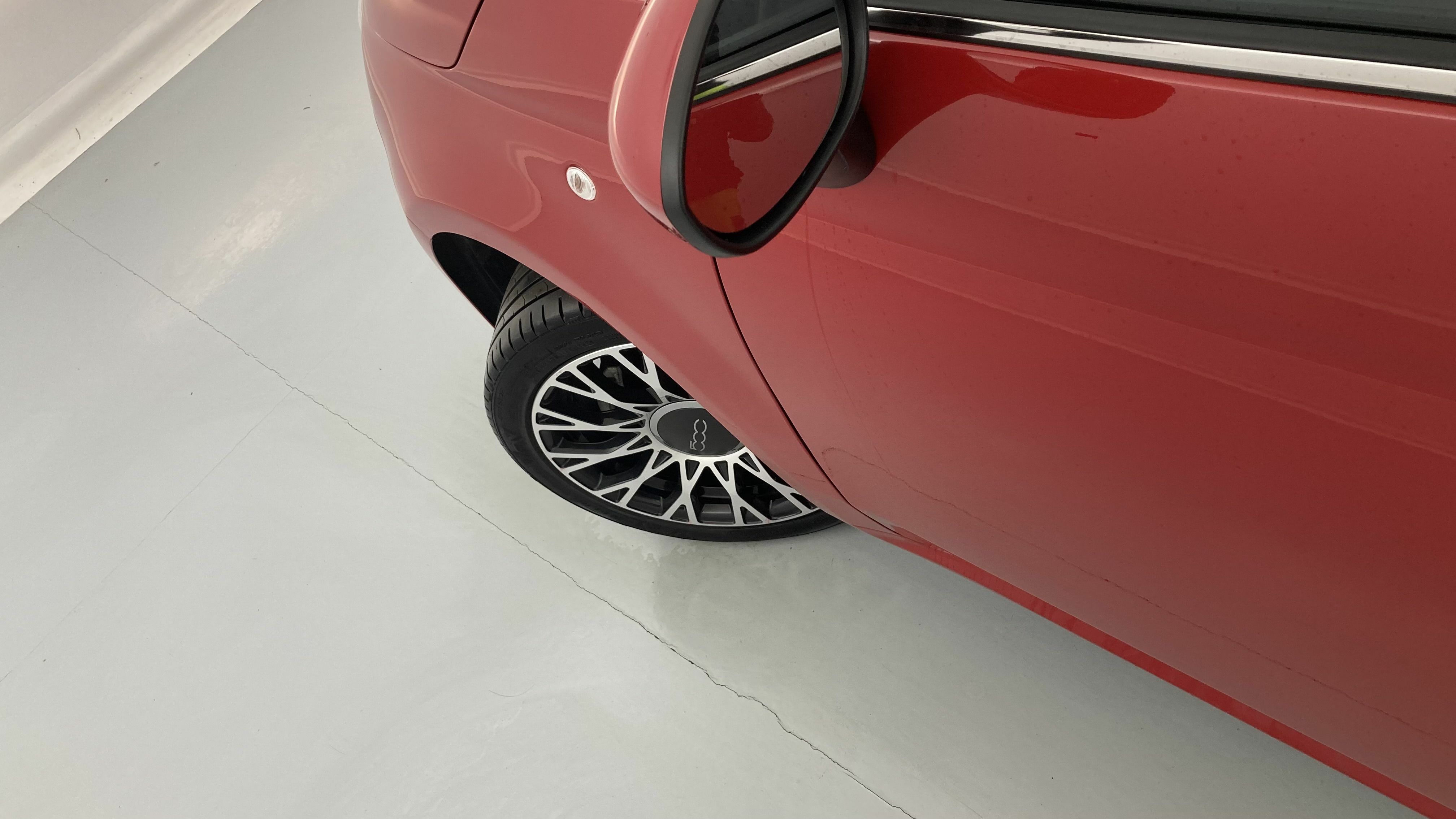 fiat 500c dolcevita 1.0 HYBRID 70 MHEV 2024 rosso corsa 27