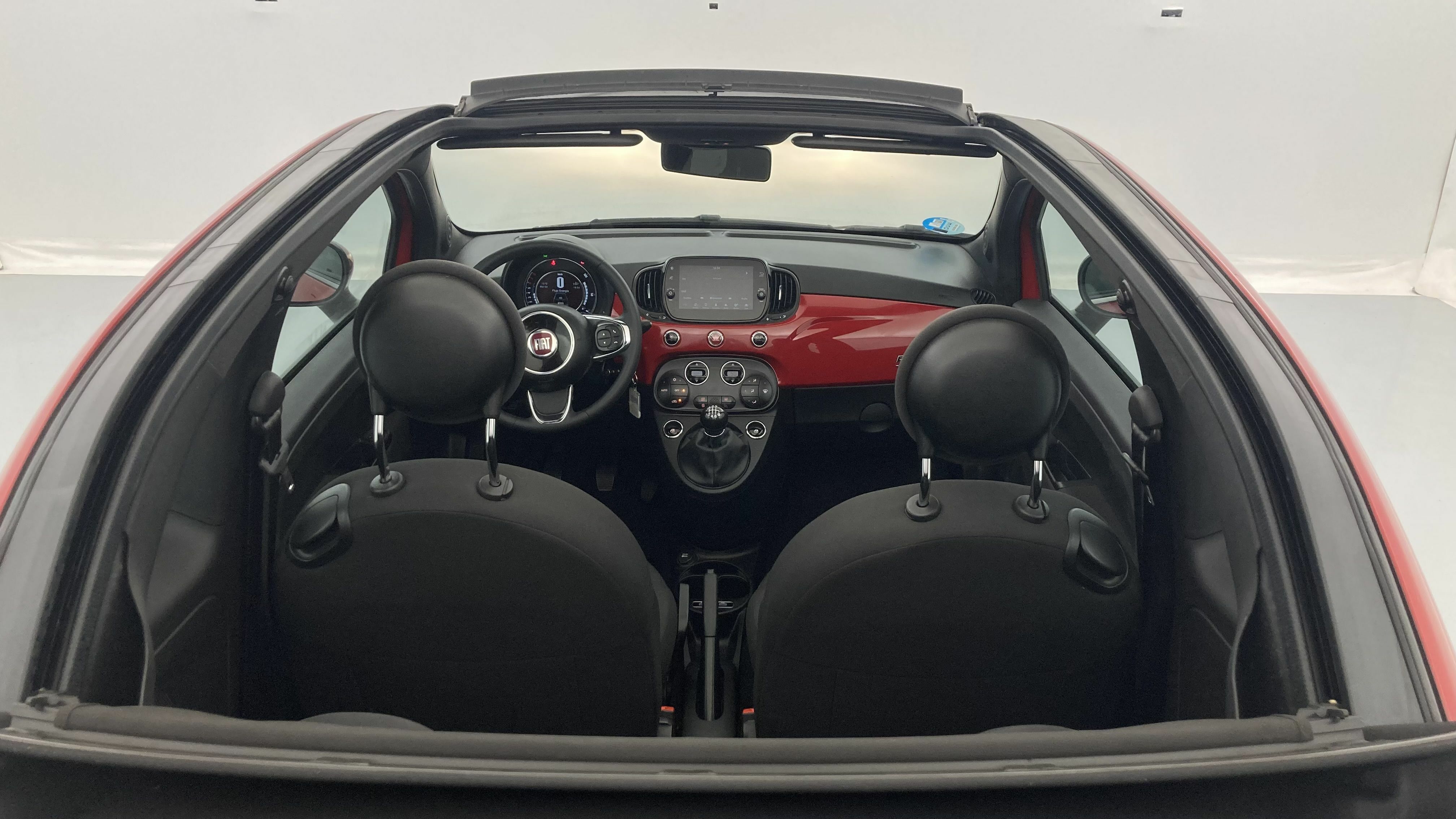 fiat 500c dolcevita 1.0 HYBRID 70 MHEV 2024 rosso corsa 33