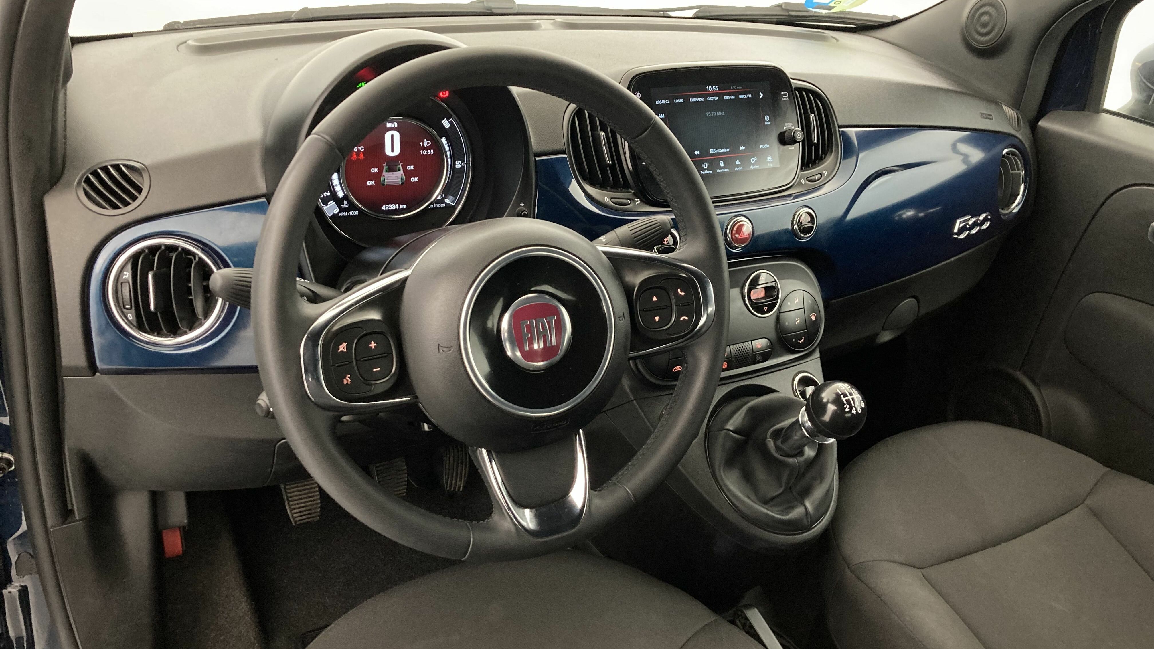 fiat 500c dolcevita 1.0 HYBRID 70 MHEV 2024 blu 15
