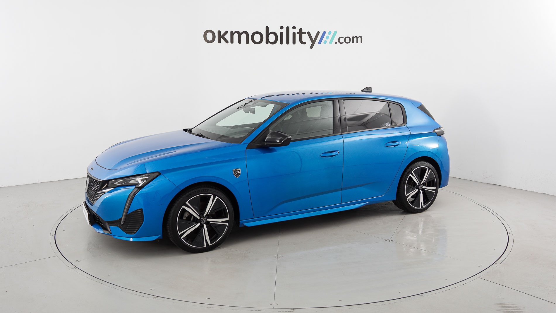 peugeot 308 gt 1.5 BLUEHDI 130 EAT 2021 azul vrtigo 5