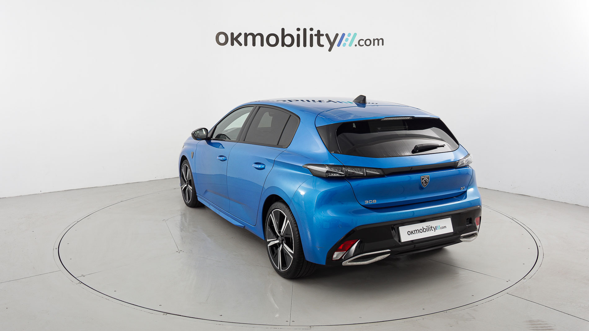 peugeot 308 gt 1.5 BLUEHDI 130 EAT 2021 azul vrtigo 9