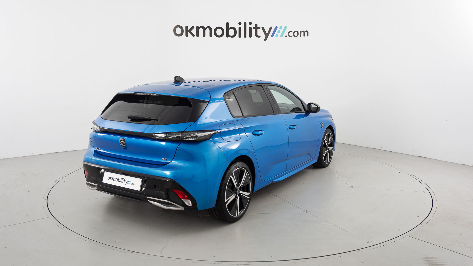 peugeot 308 gt 1.5 BLUEHDI 130 EAT 2021 azul vrtigo 11