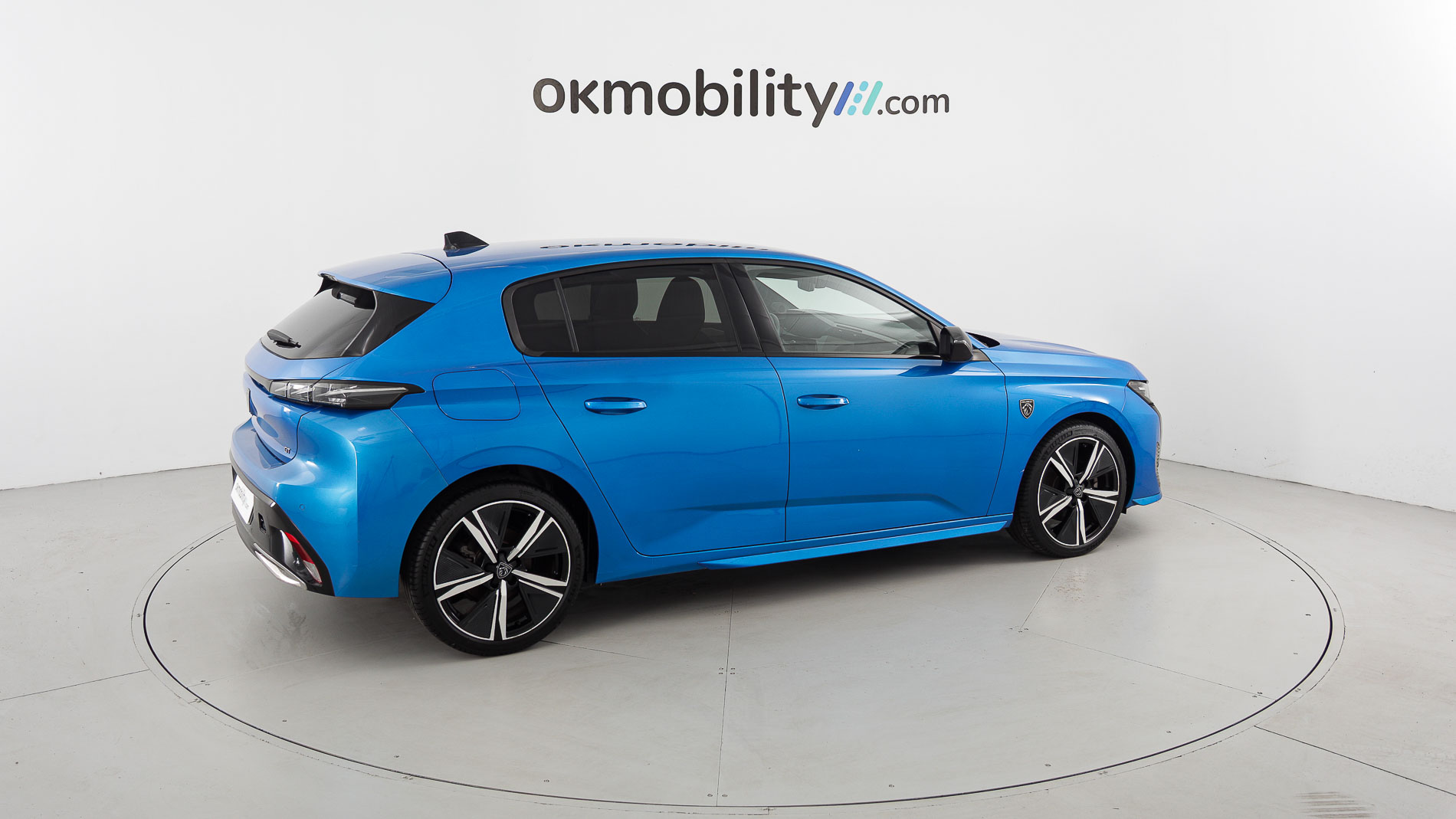 peugeot 308 gt 1.5 BLUEHDI 130 EAT 2021 azul vrtigo 12