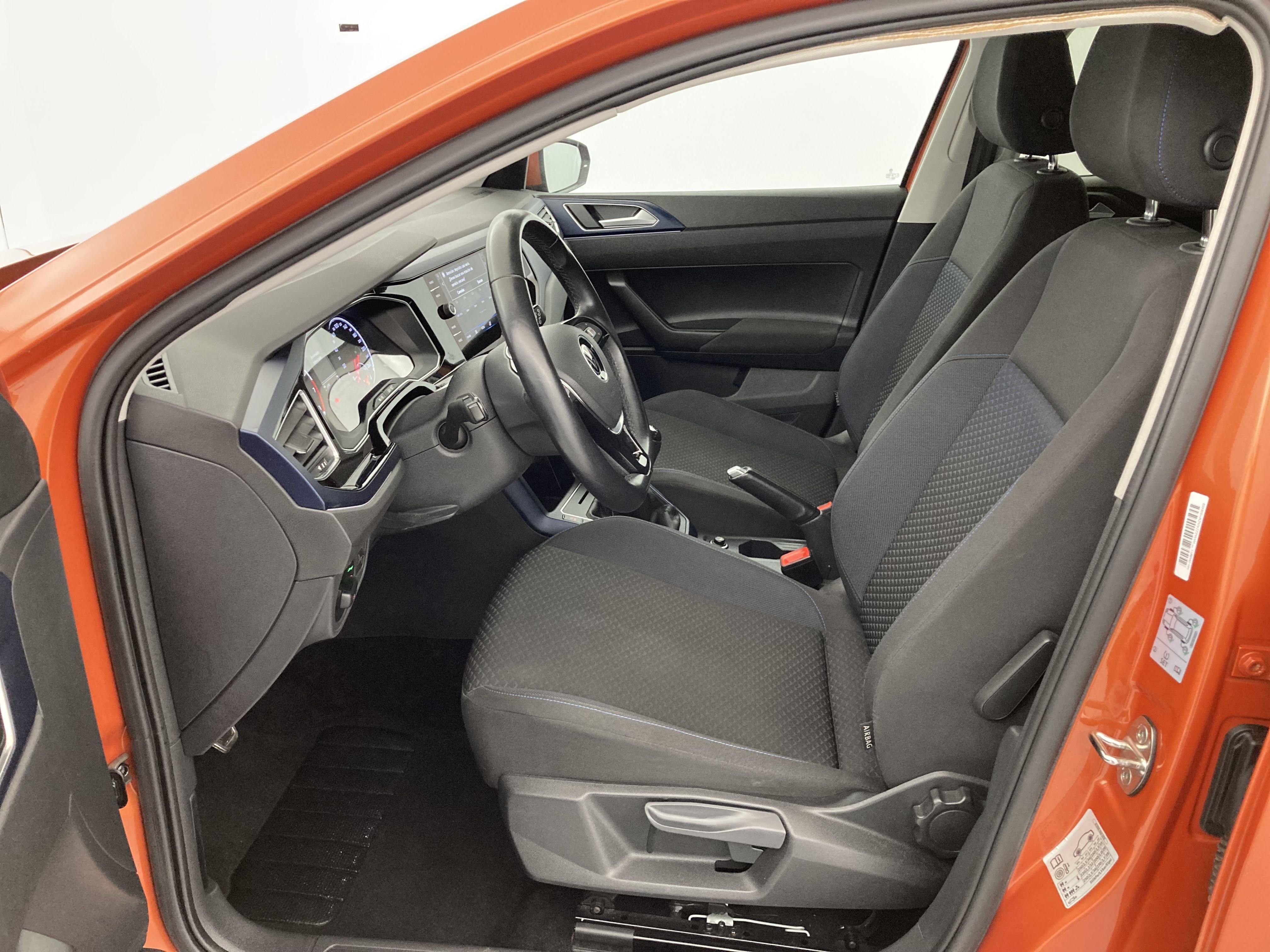 volkswagen polo united 1.0 TSI 95 2020 energetic orange metallic 23