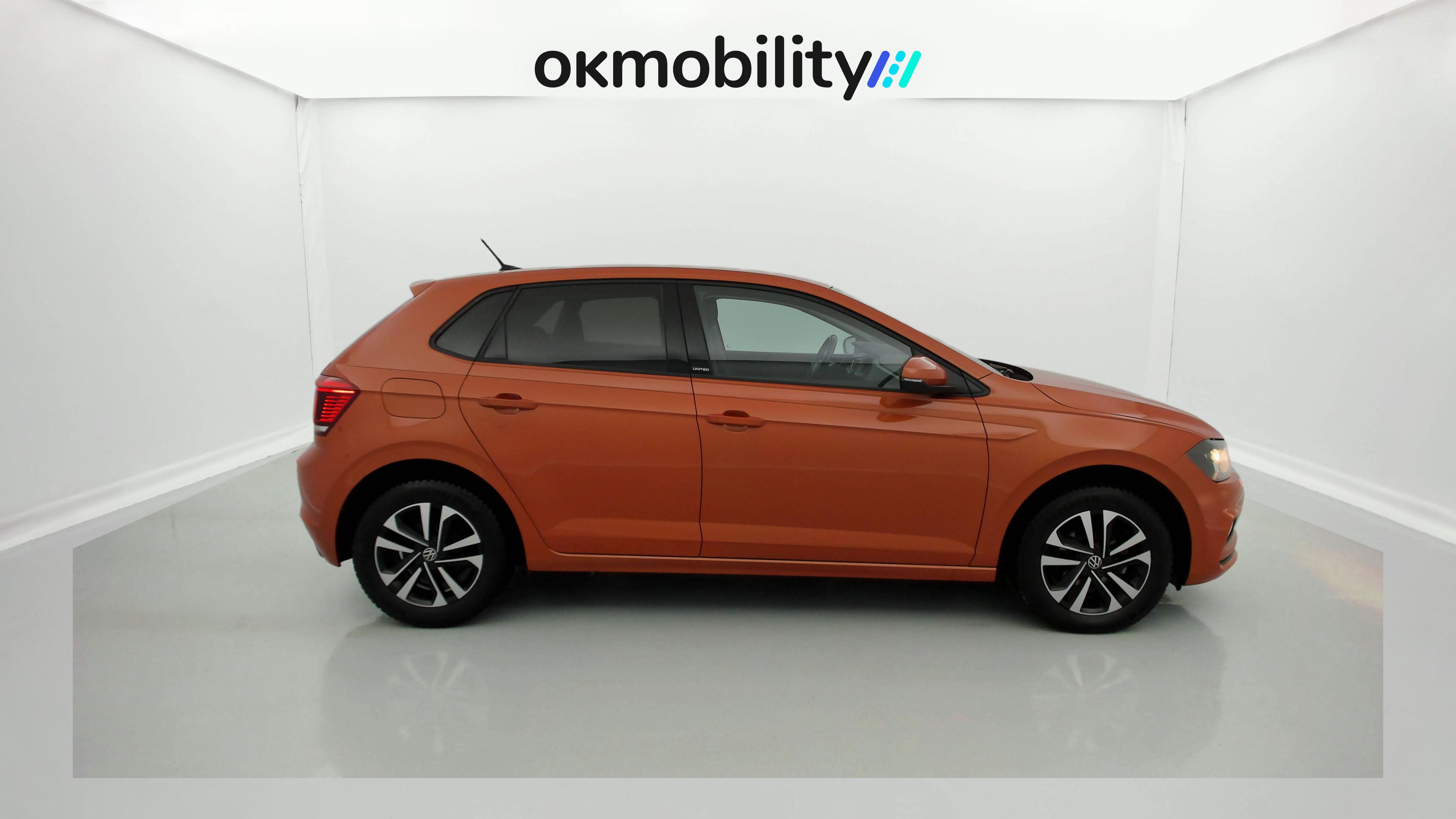 volkswagen polo united 1.0 TSI 95 2020 energetic orange metallic 2