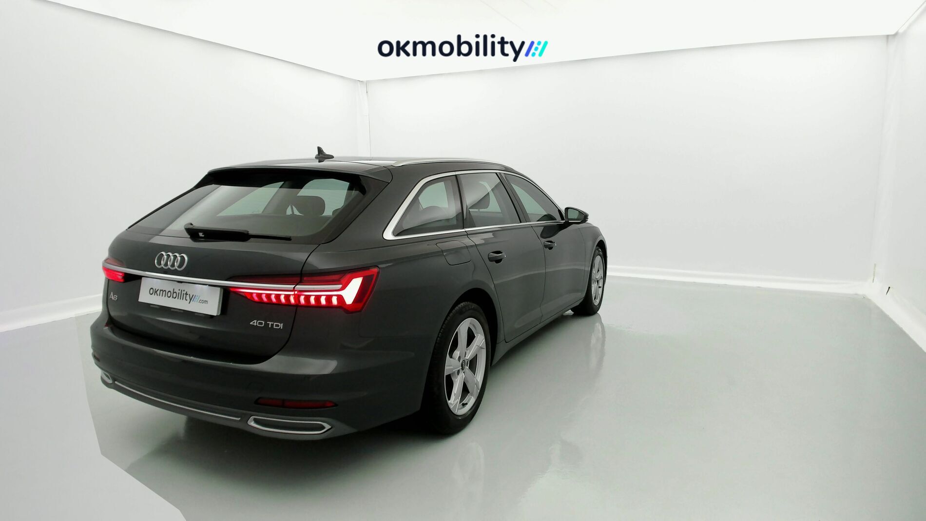 audi a6 avant sport 40 TDI 204 STRONIC 2022 manhattangrau metallic 8