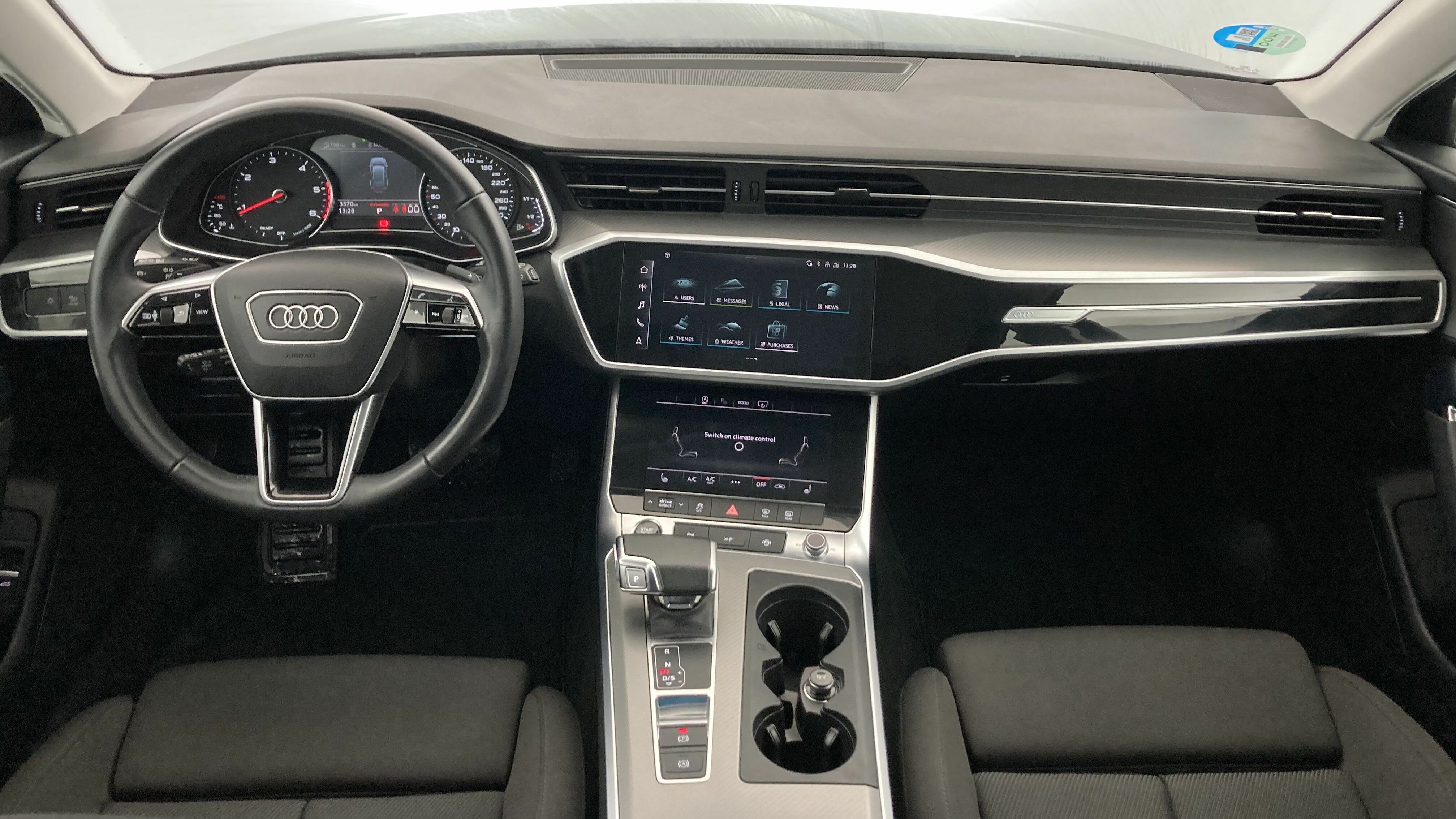 audi a6 avant sport 40 TDI 204 STRONIC 2022 manhattangrau metallic 12