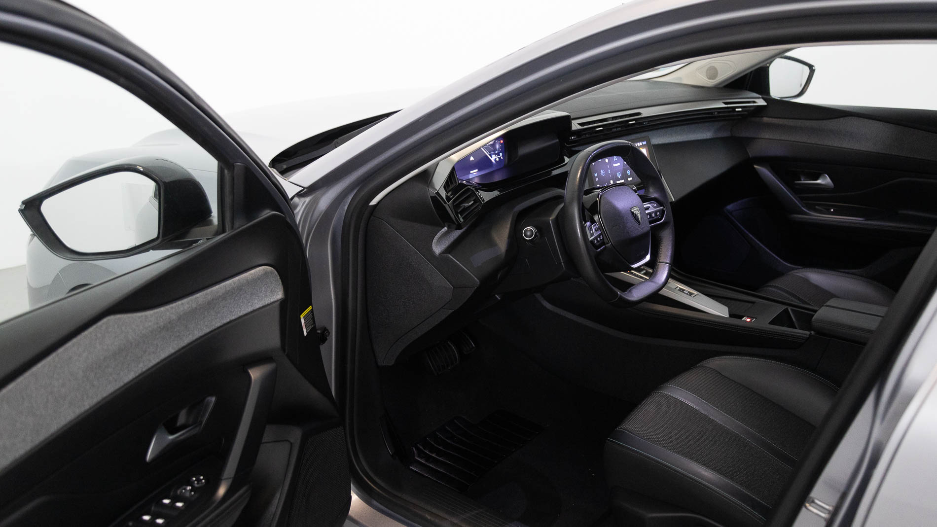 peugeot 308 allure 1.2 PURETECH 130 EAT 2023 gris artense 14