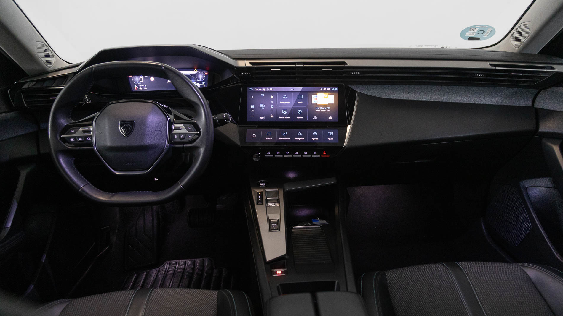 peugeot 308 allure 1.2 PURETECH 130 EAT 2023 gris artense 18