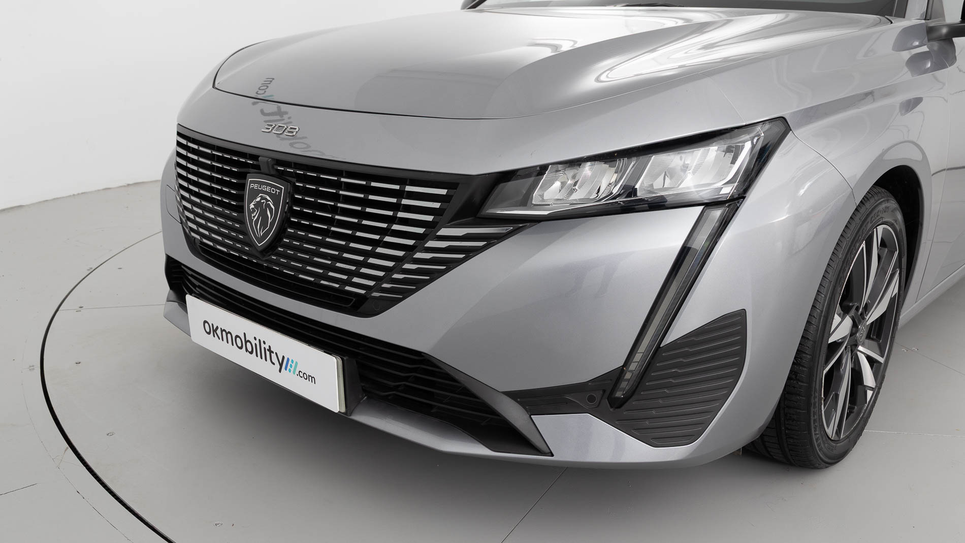 peugeot 308 allure 1.2 PURETECH 130 EAT 2023 gris artense 29