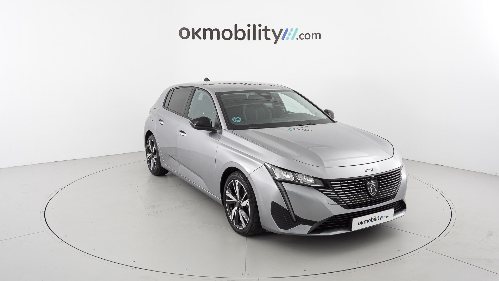 peugeot 308 allure 1.2 PURETECH 130 EAT 2023 gris artense 3