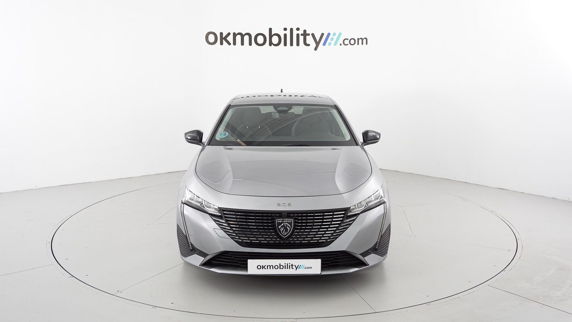 peugeot 308 allure 1.2 PURETECH 130 EAT 2023 gris artense 4