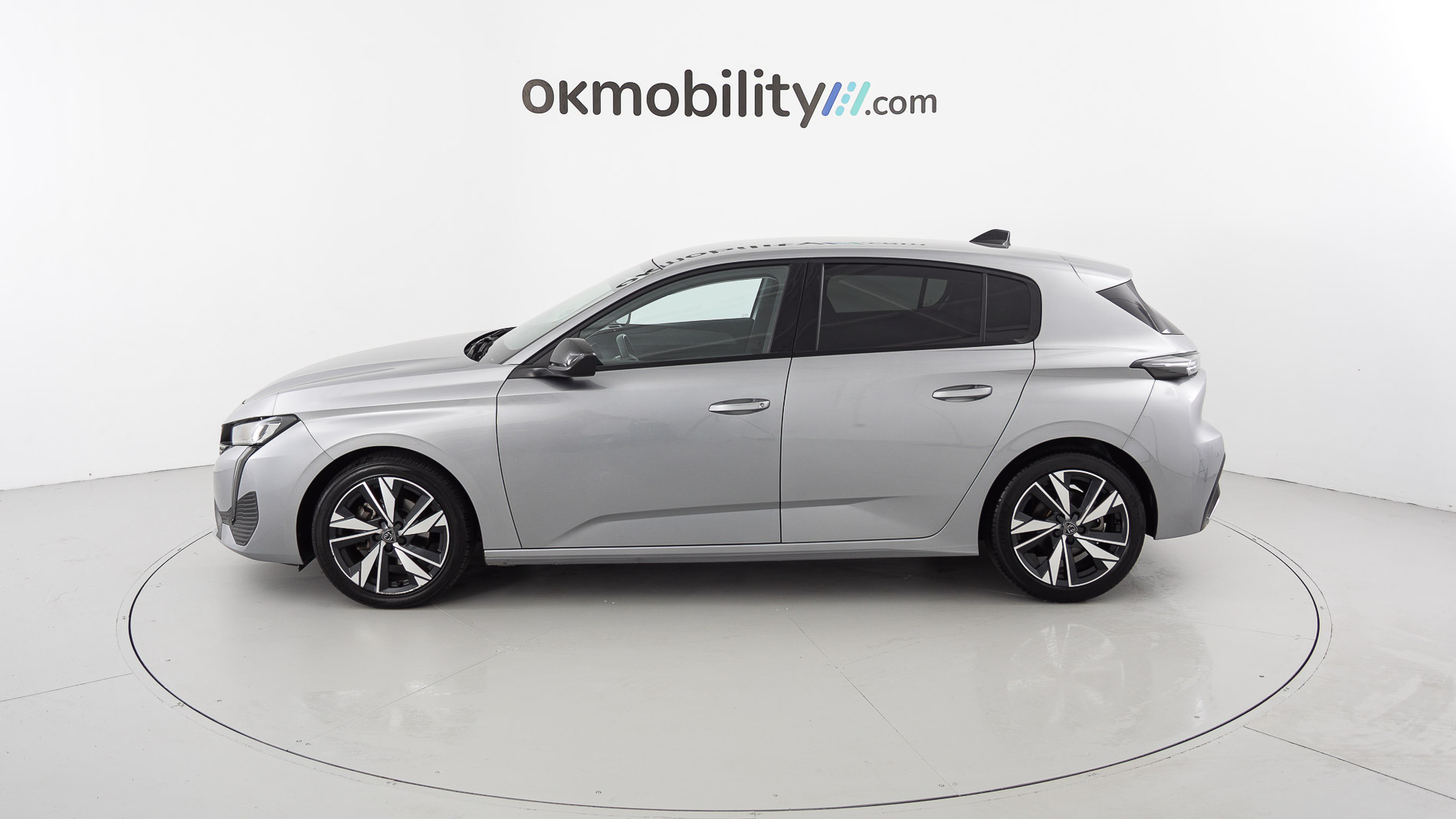 peugeot 308 allure 1.2 PURETECH 130 EAT 2023 gris artense 8