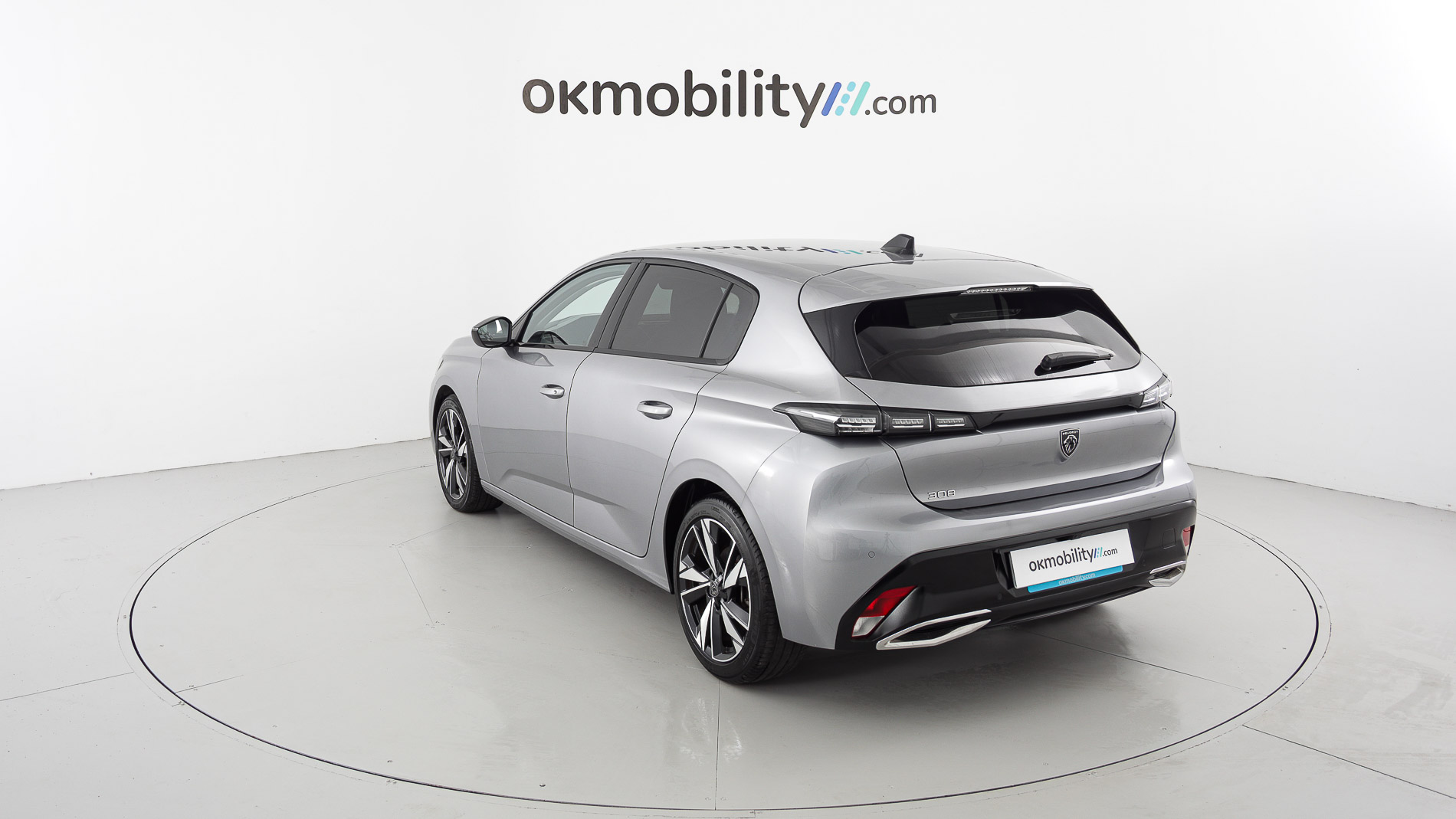 peugeot 308 allure 1.2 PURETECH 130 EAT 2023 gris artense 10