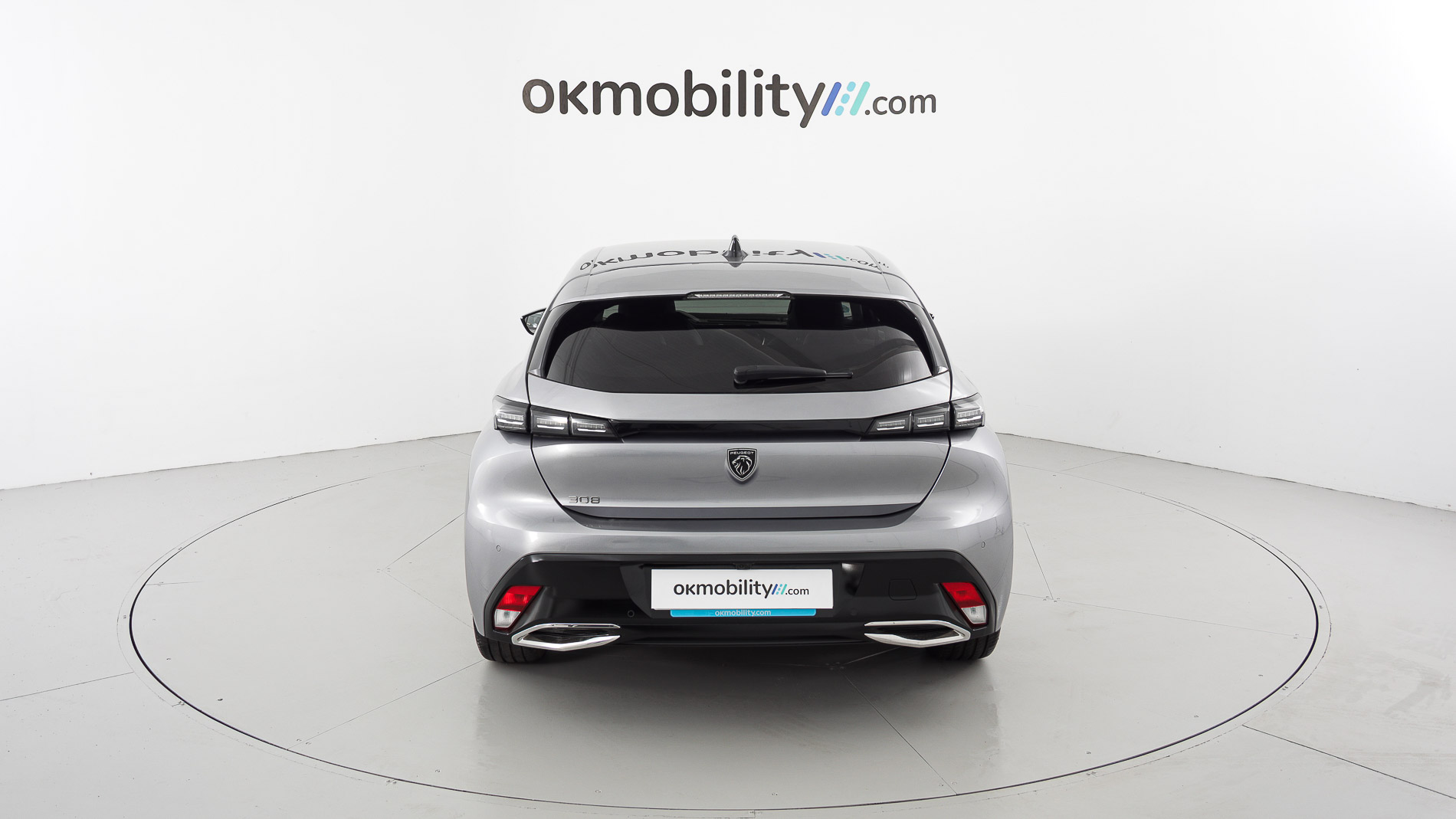 peugeot 308 allure 1.2 PURETECH 130 EAT 2023 gris artense 11