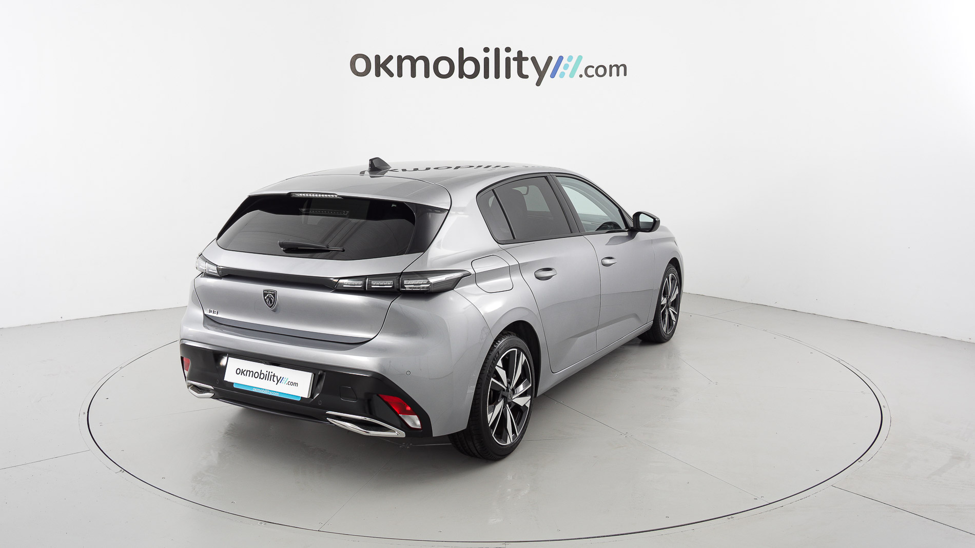 peugeot 308 allure 1.2 PURETECH 130 EAT 2023 gris artense 12