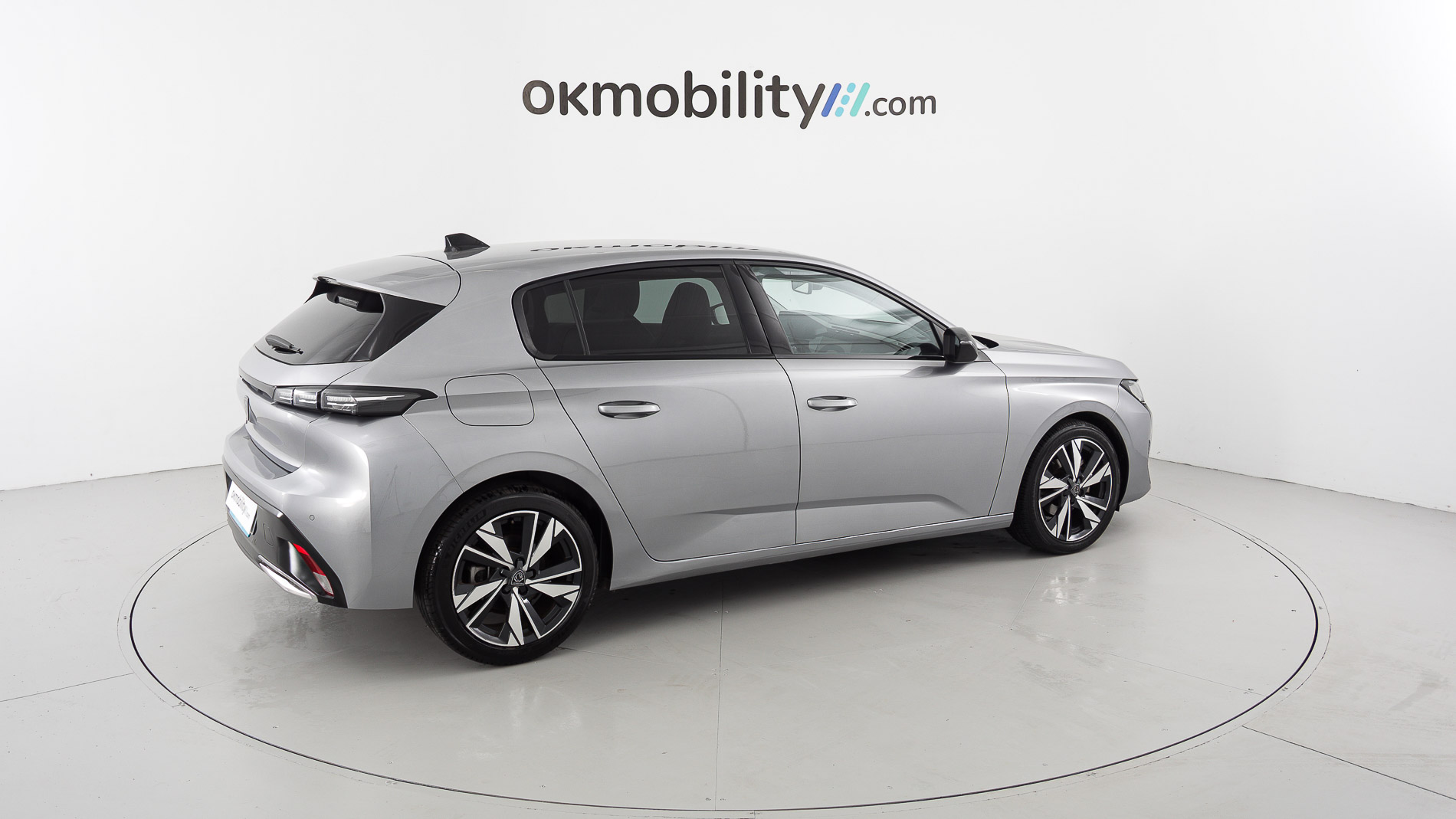 peugeot 308 allure 1.2 PURETECH 130 EAT 2023 gris artense 13