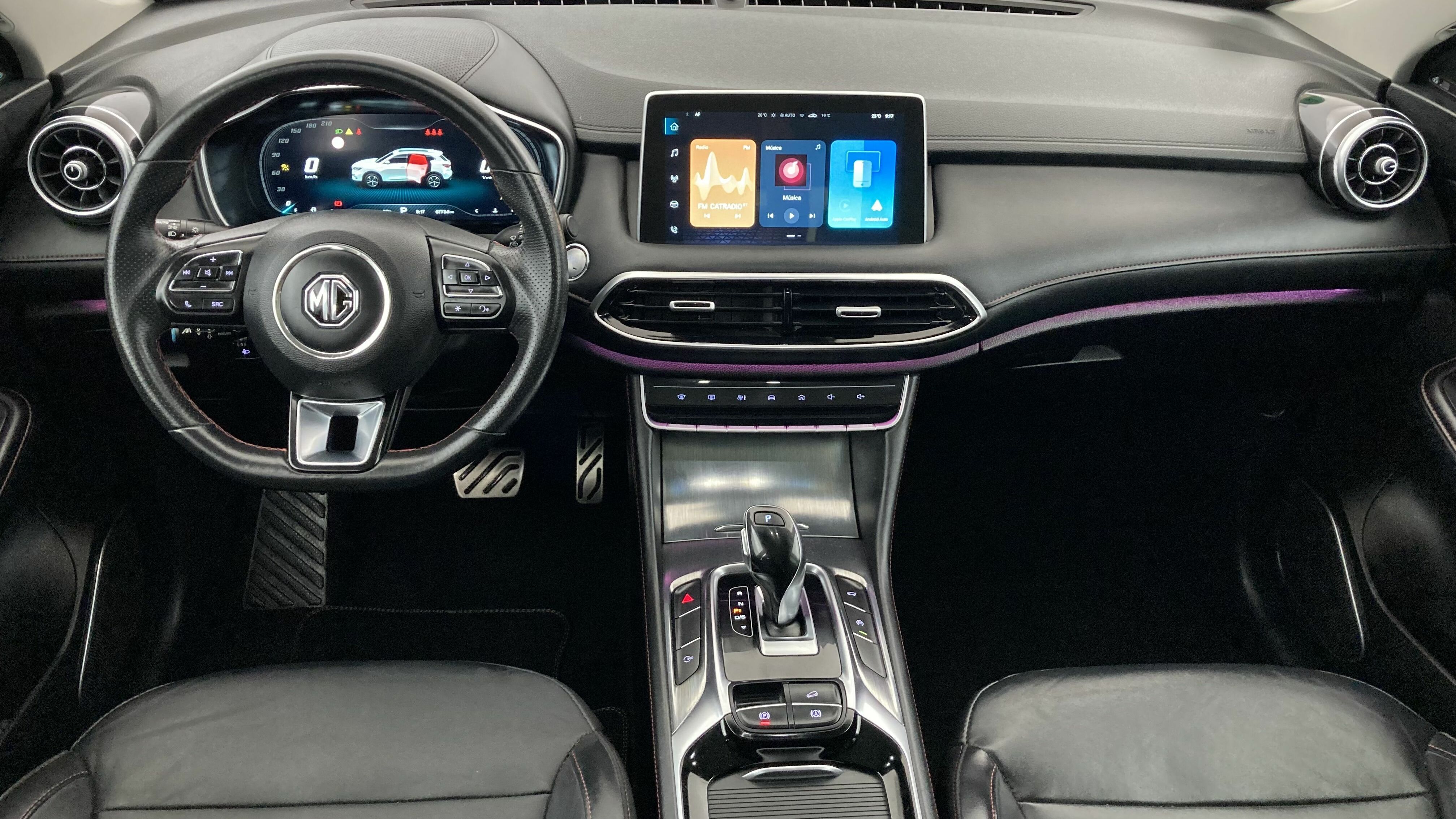 mg hs luxury 1.5 T-GDI 162 AT 2023 diamond red - rsj 17