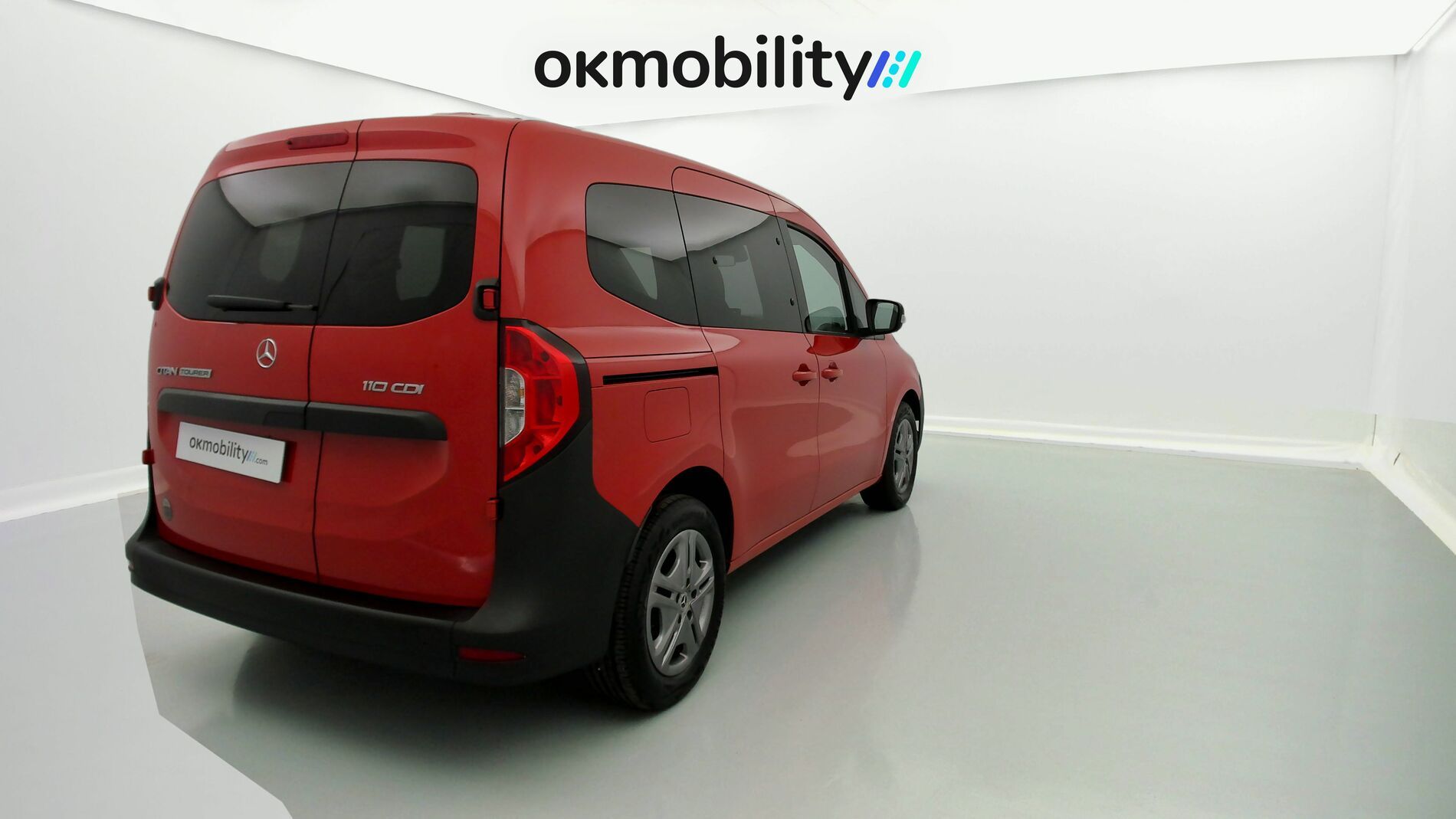 mercedes benz citan m1 tourer largo pro 110 CDI 95 2022 rojo lorandita 11
