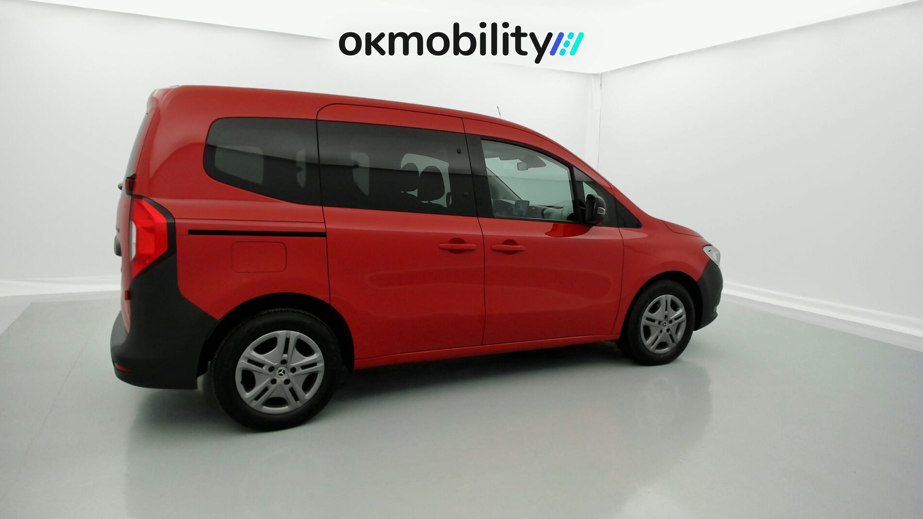 mercedes benz citan m1 tourer largo pro 110 CDI 95 2022 rojo lorandita 12