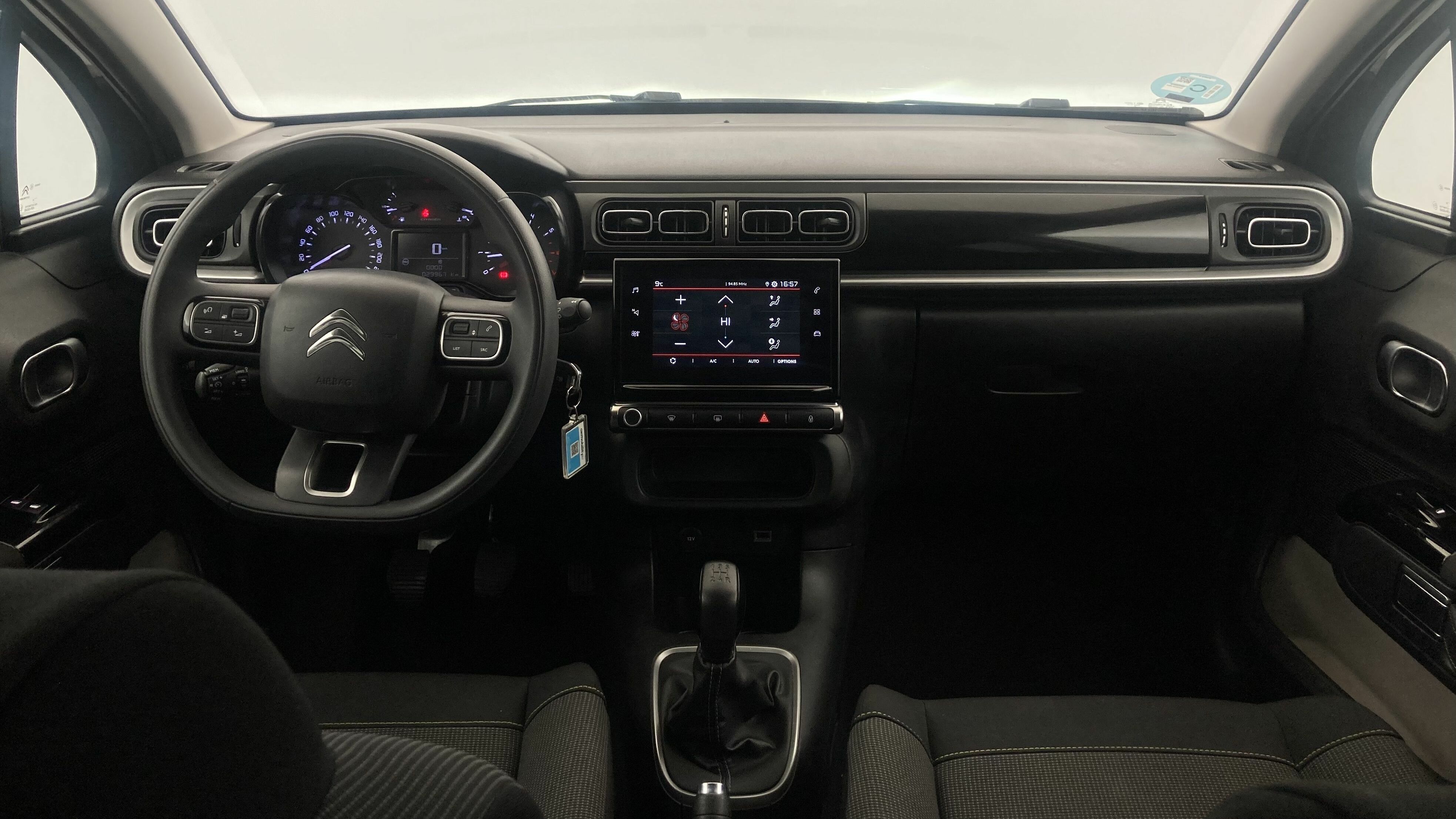 citroen c3 origin max 1.2 PURETECH 83 2024 gris platino / negro 15