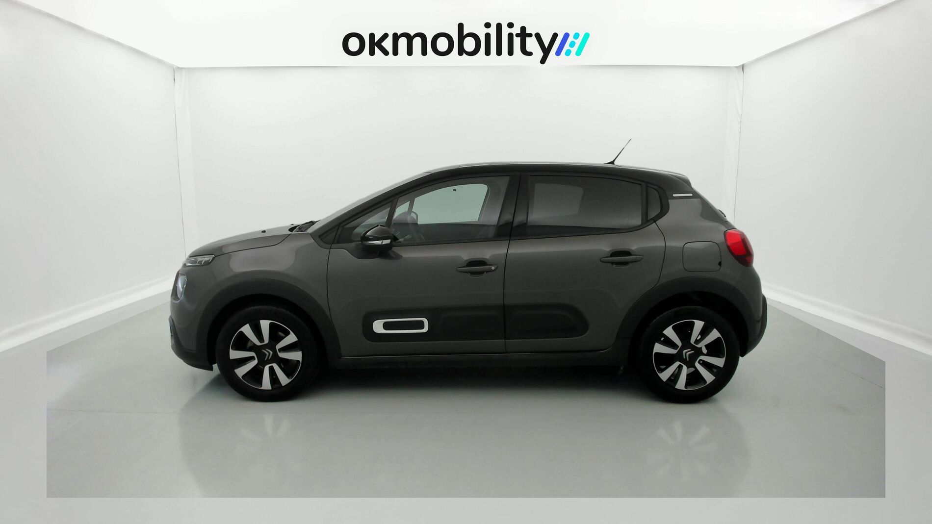 citroen c3 origin max 1.2 PURETECH 83 2024 gris platino / negro 5