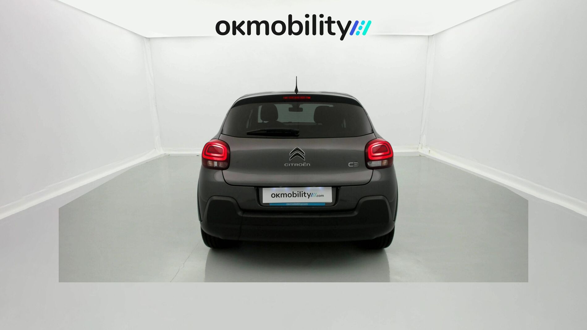 citroen c3 origin max 1.2 PURETECH 83 2024 gris platino / negro 9
