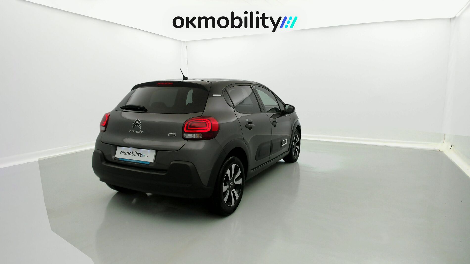citroen c3 origin max 1.2 PURETECH 83 2024 gris platino / negro 10
