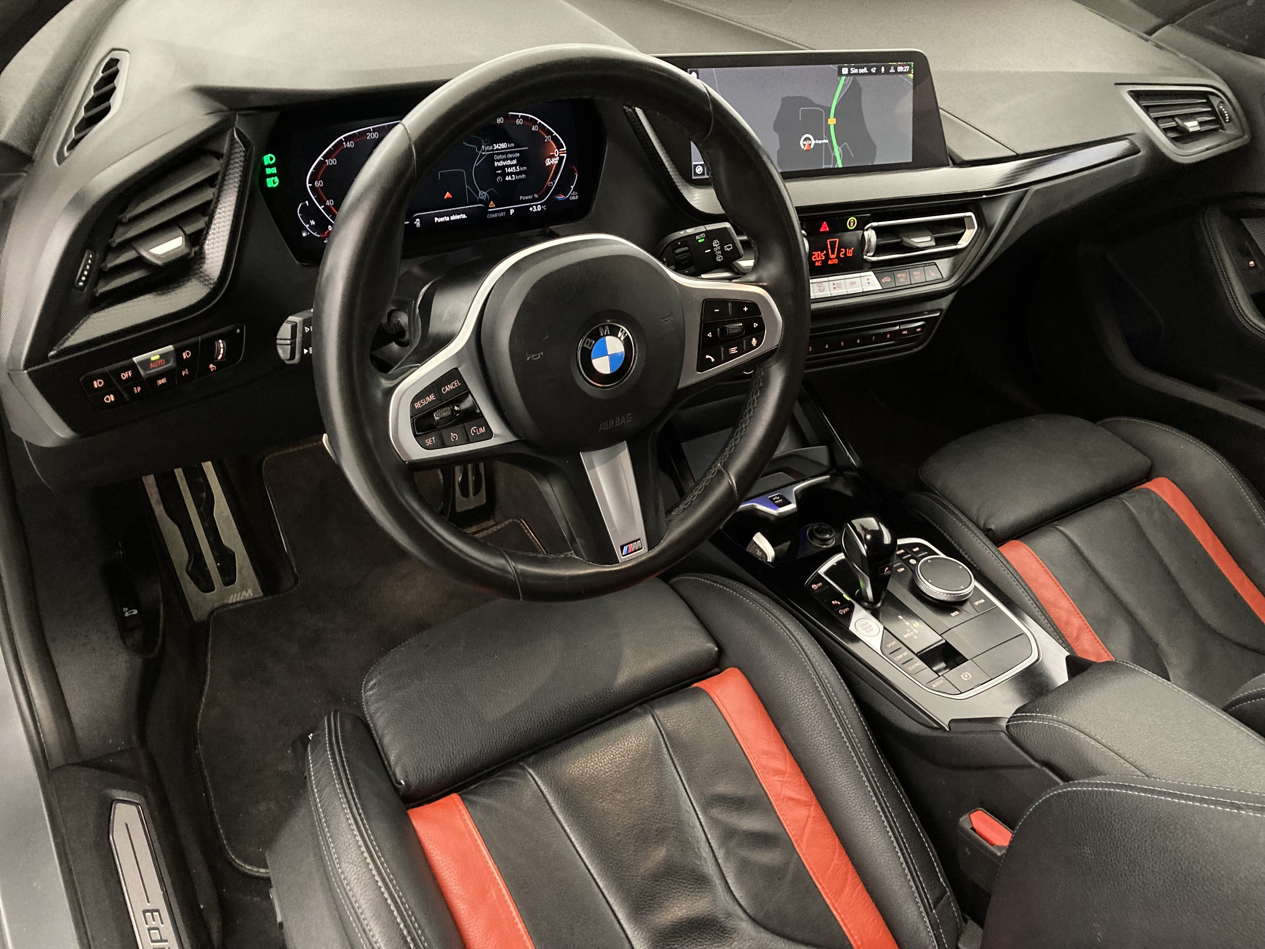 bmw serie 1 m sport colorvision 118I 136 STEPTRONIC 2024 skyscraper grau 15