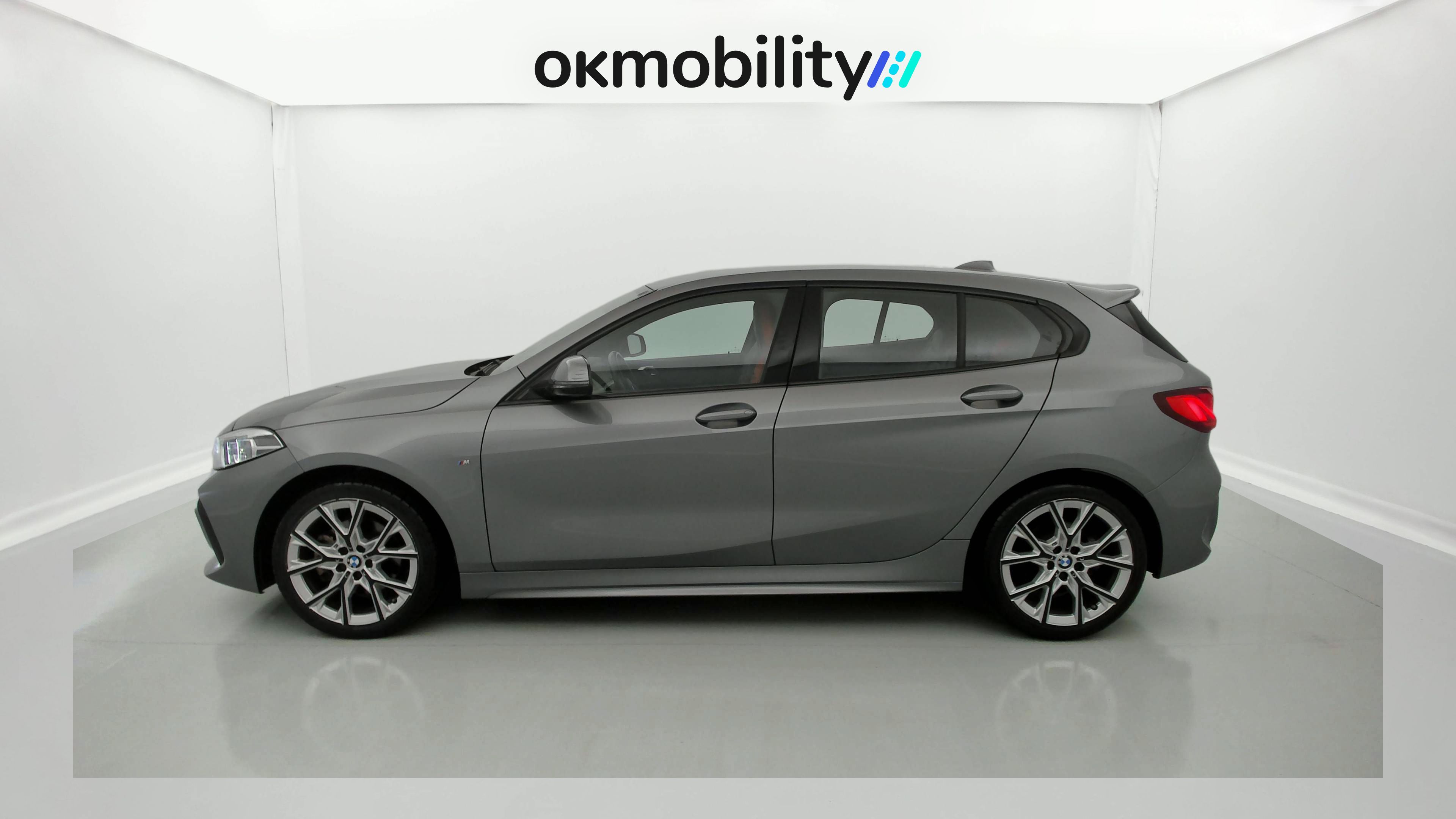 bmw serie 1 m sport colorvision 118I 136 STEPTRONIC 2024 skyscraper grau 7