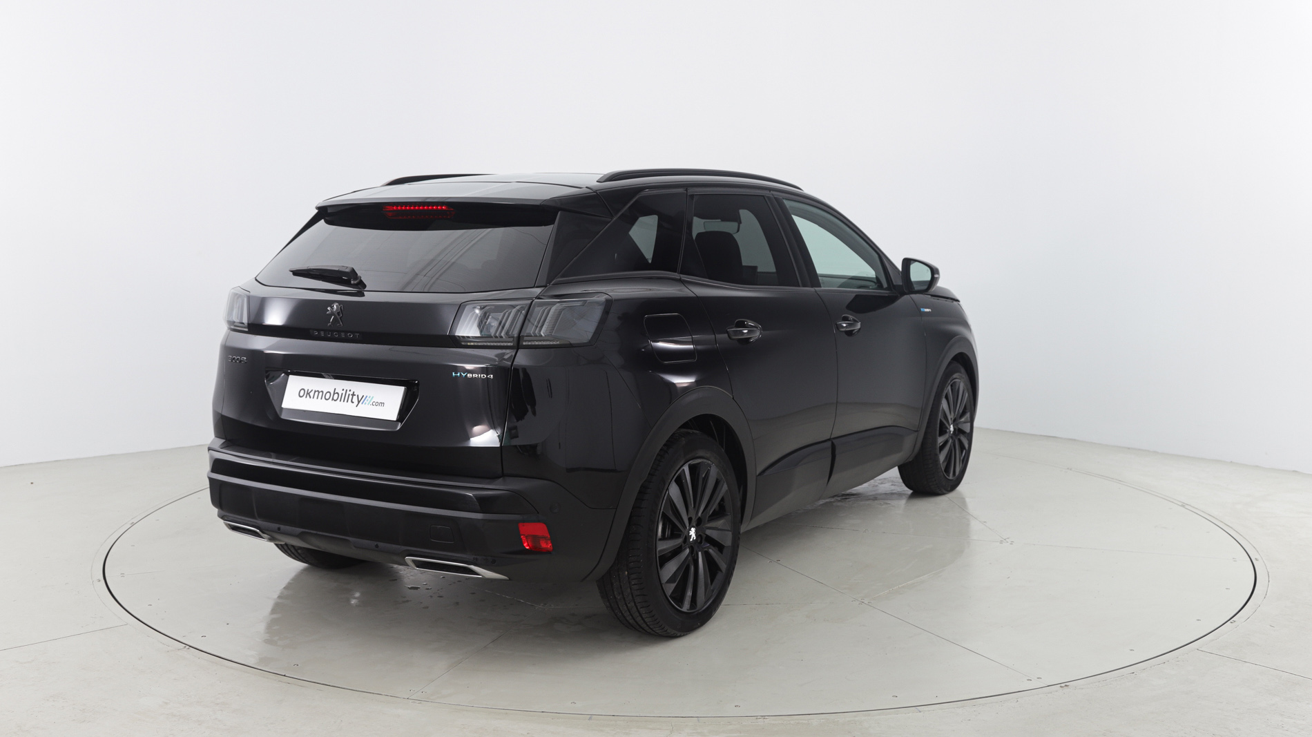 peugeot 3008 gt pack 1.6 HYBRID 300 EAT PHEV 2021 negro perla nera 11