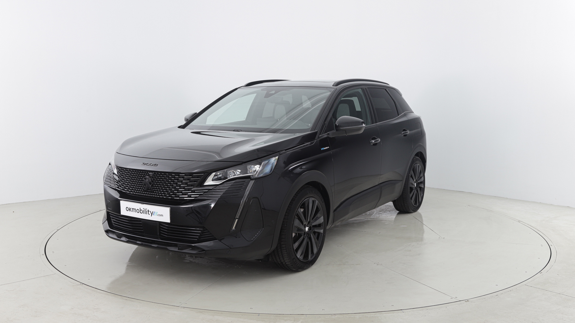 peugeot 3008 gt pack 1.6 HYBRID 300 EAT PHEV 2021 negro perla nera 1