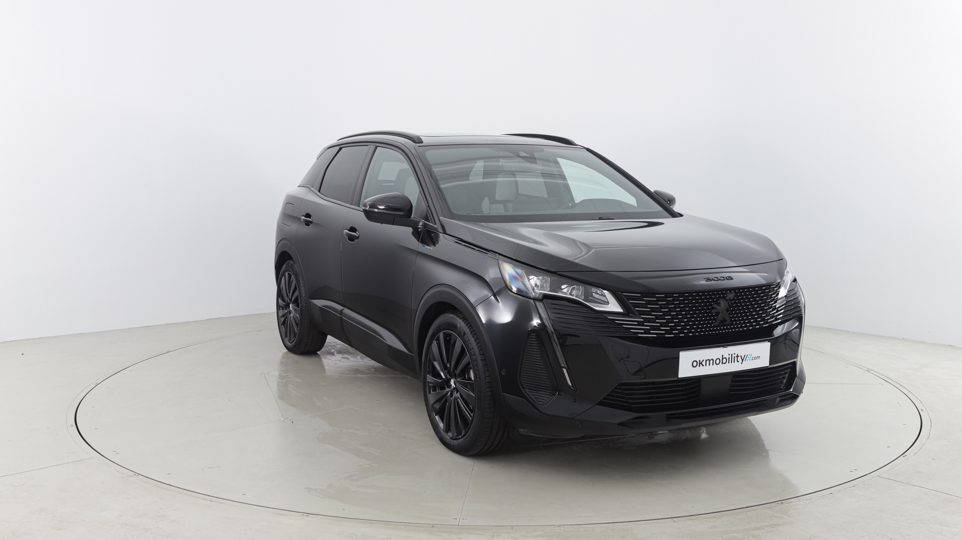 peugeot 3008 gt pack 1.6 HYBRID 300 EAT PHEV 2021 negro perla nera 3