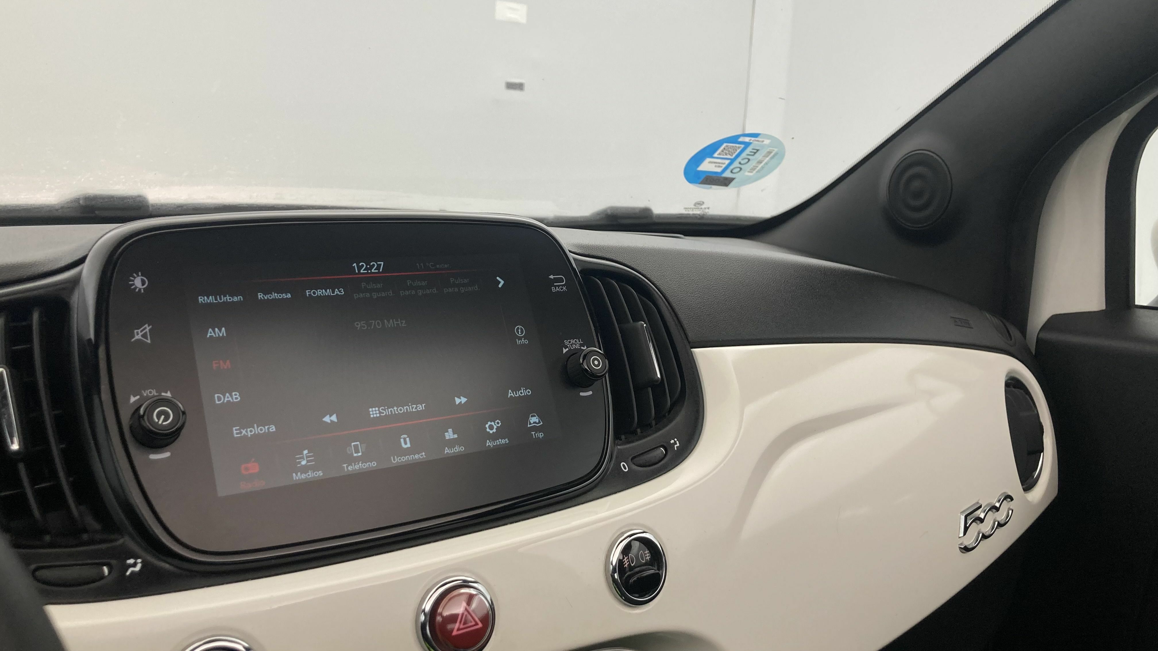 fiat 500c dolcevita 1.0 HYBRID 70 MHEV 2024 bianco 18