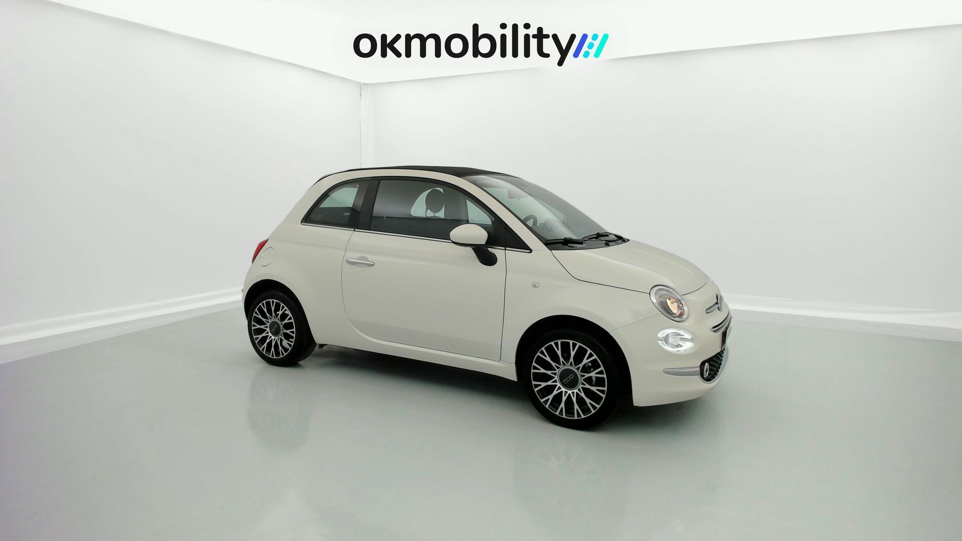 fiat 500c dolcevita 1.0 HYBRID 70 MHEV 2024 bianco 2