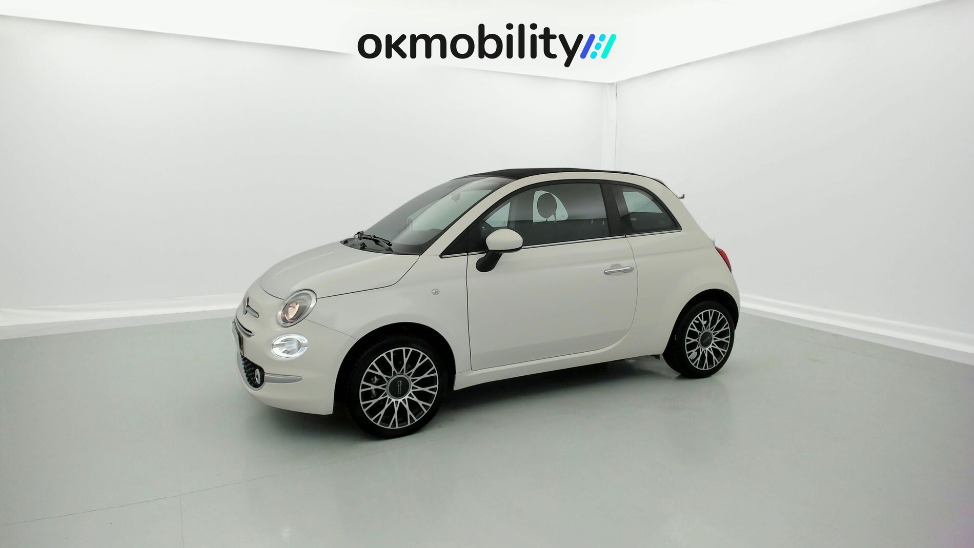 fiat 500c dolcevita 1.0 HYBRID 70 MHEV 2024 bianco 4