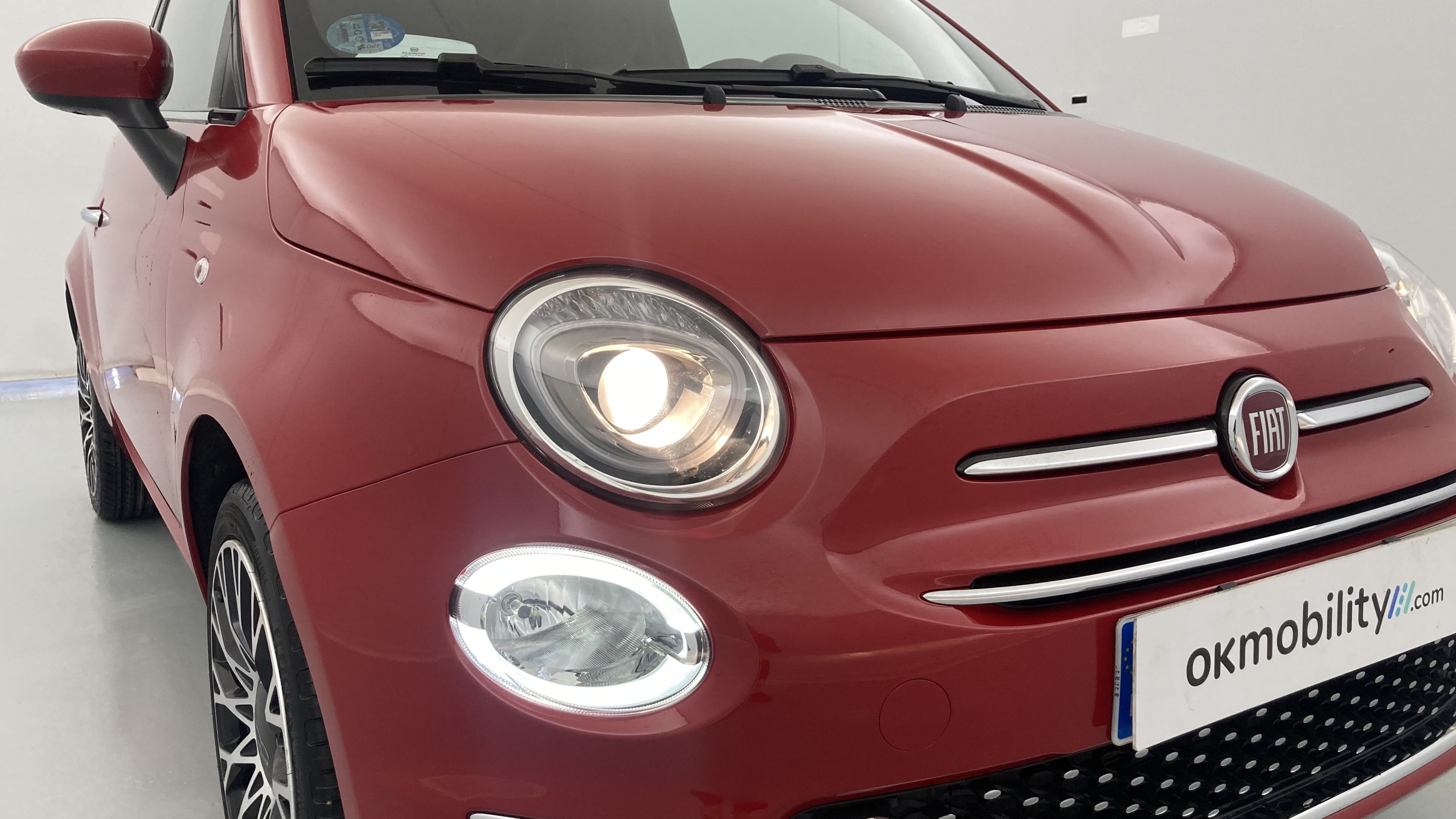 fiat 500c dolcevita 1.0 HYBRID 70 MHEV 2024 rosso corsa 14