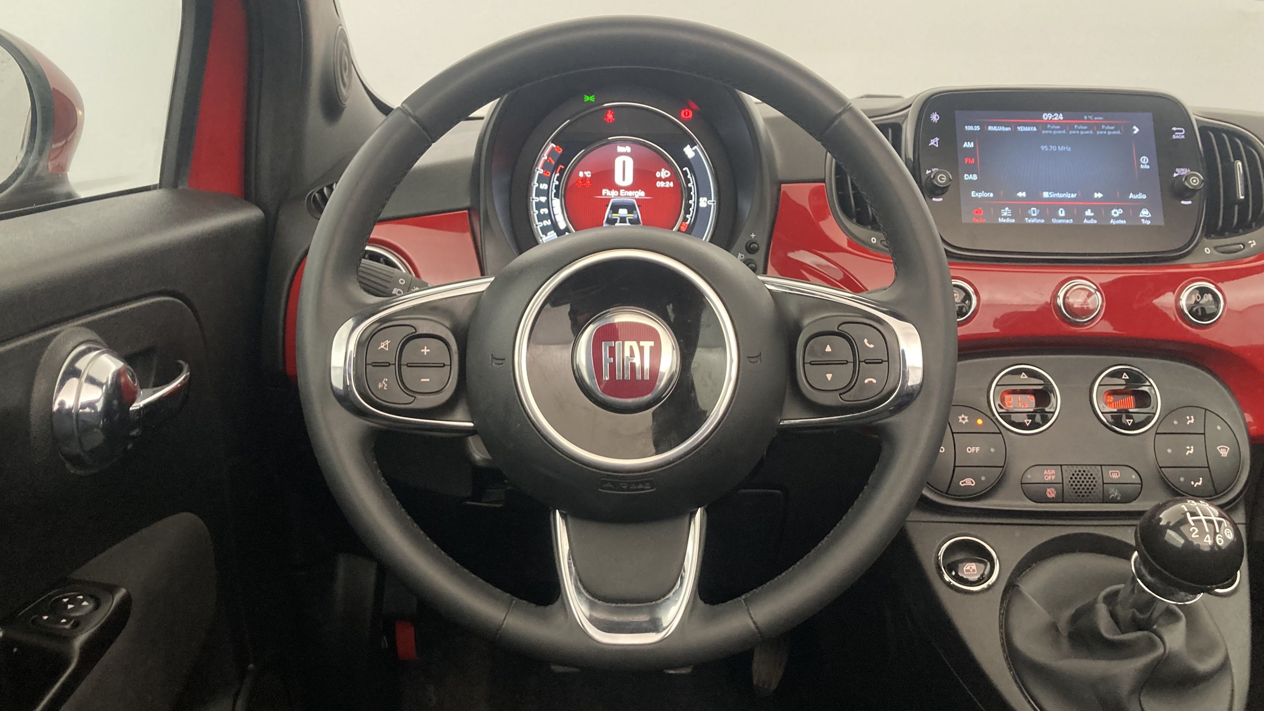 fiat 500c dolcevita 1.0 HYBRID 70 MHEV 2024 rosso corsa 20