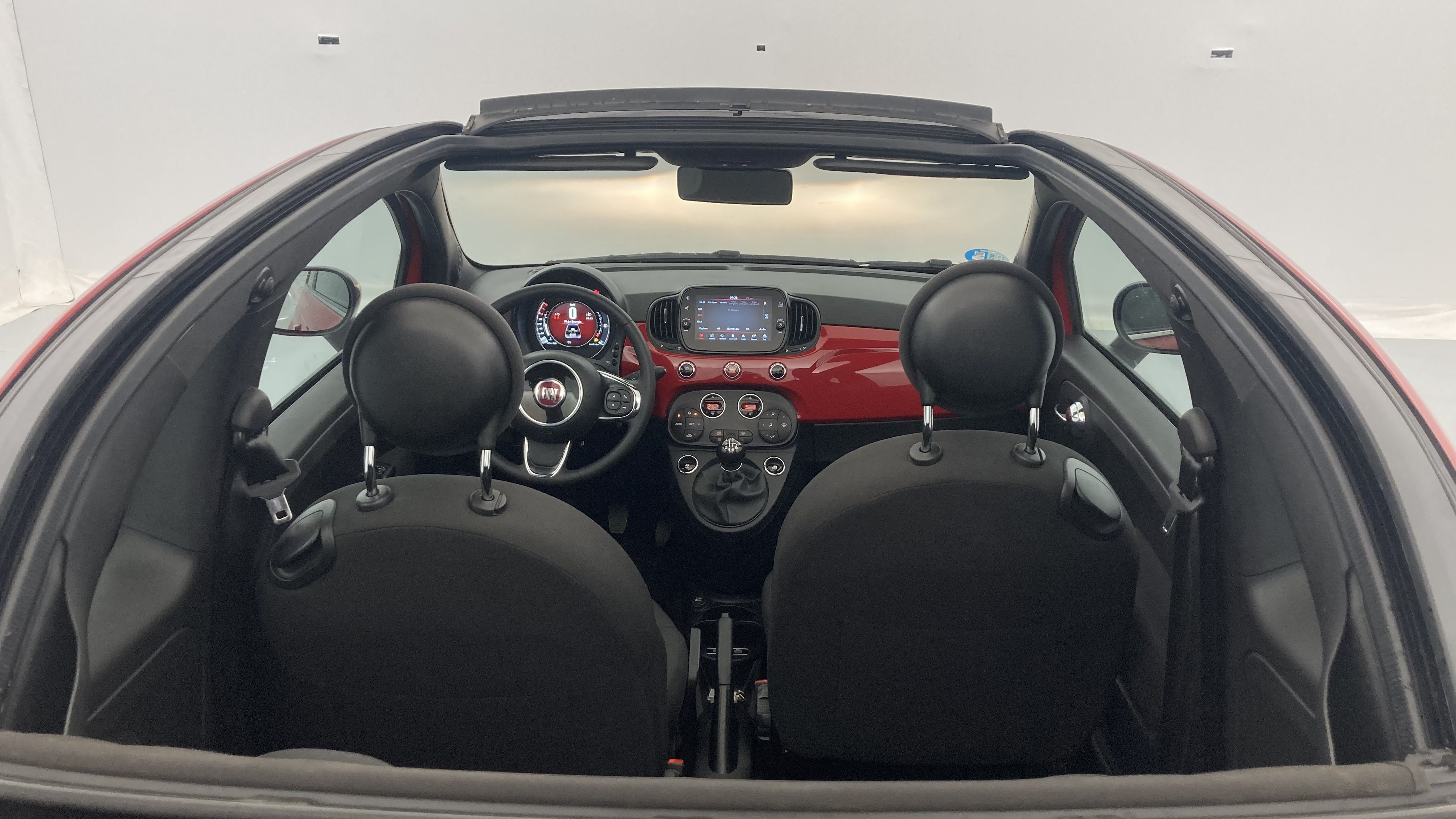 fiat 500c dolcevita 1.0 HYBRID 70 MHEV 2024 rosso corsa 31