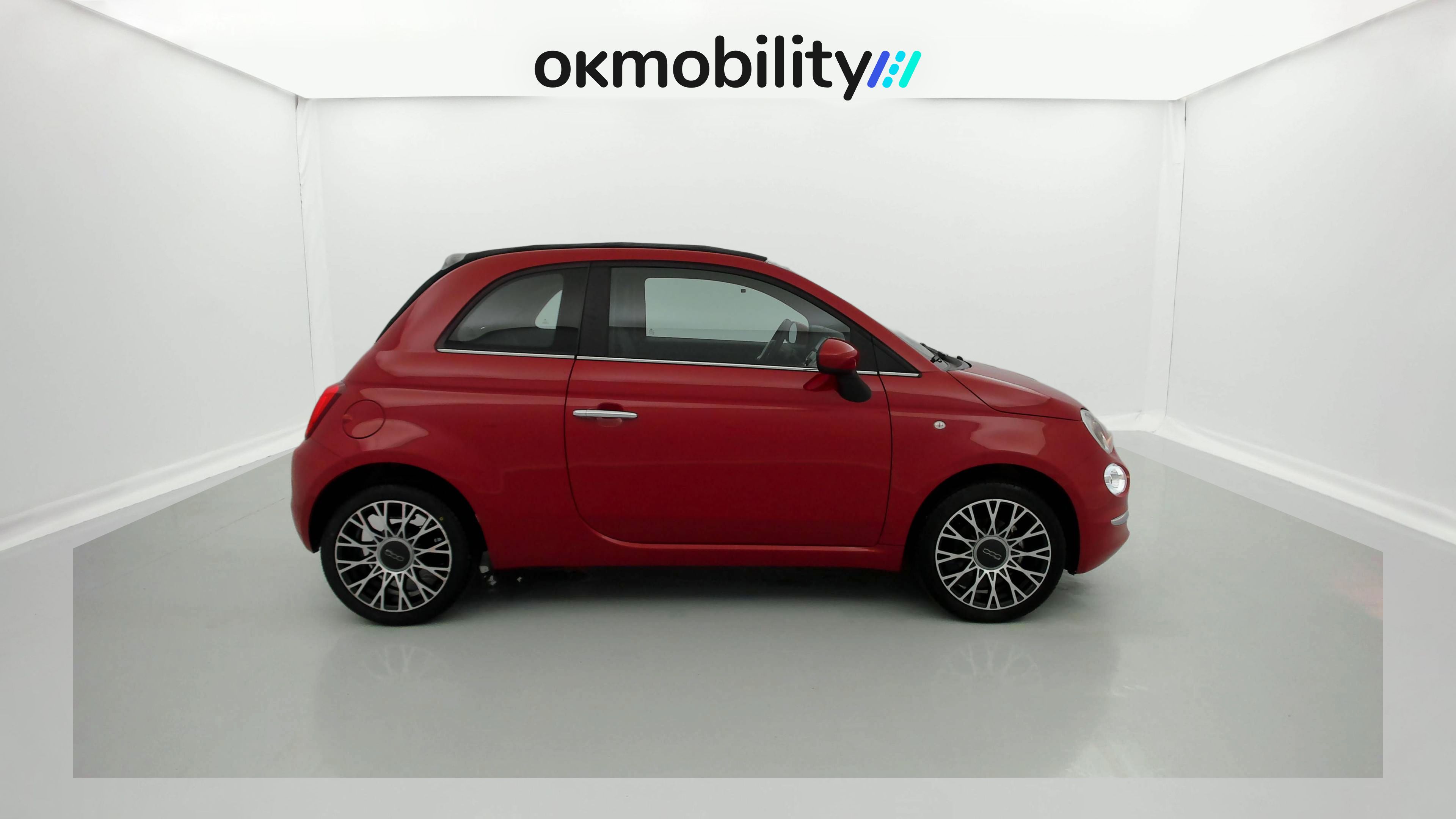fiat 500c dolcevita 1.0 HYBRID 70 MHEV 2024 rosso corsa 2