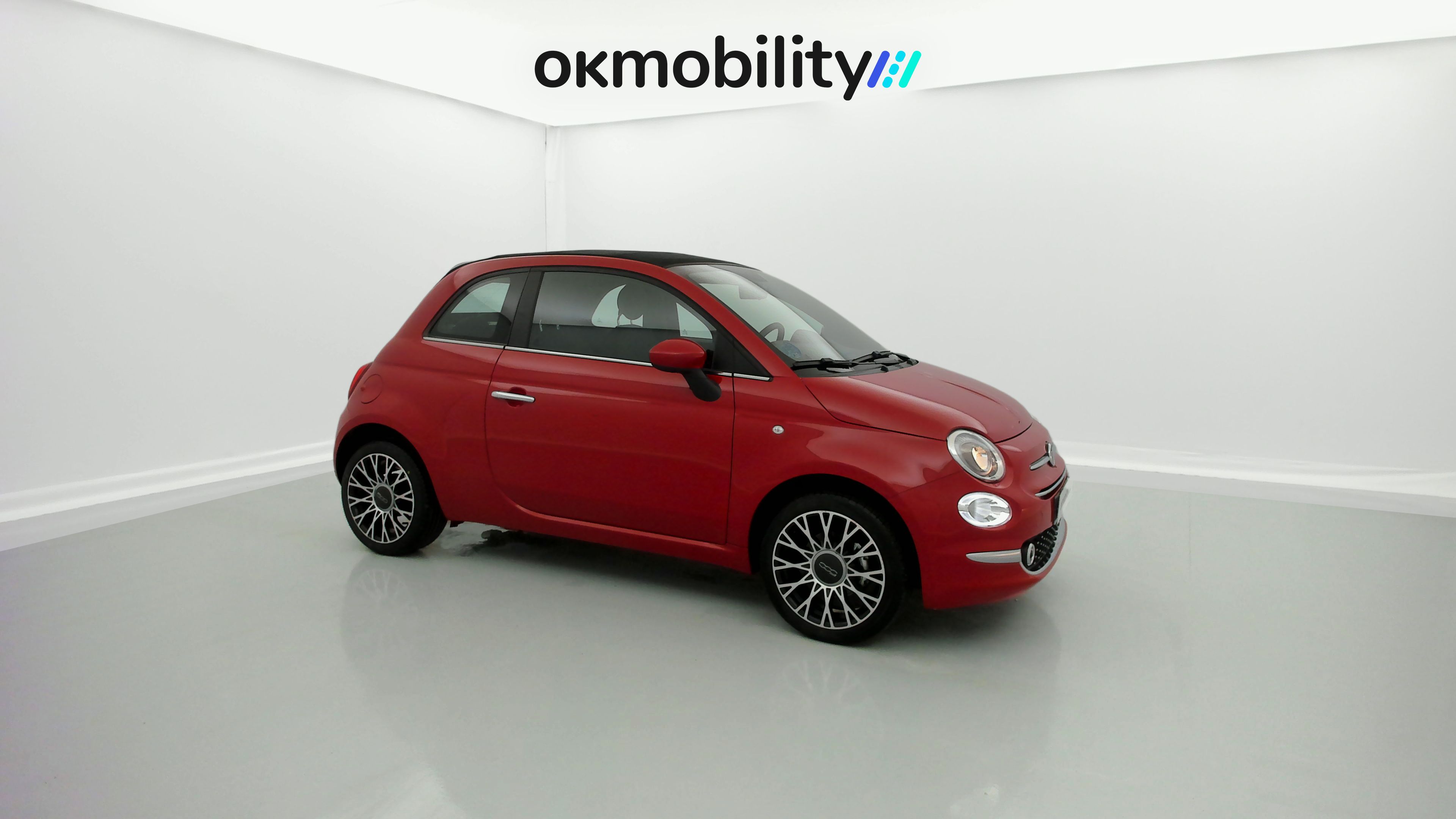 fiat 500c dolcevita 1.0 HYBRID 70 MHEV 2024 rosso corsa 3