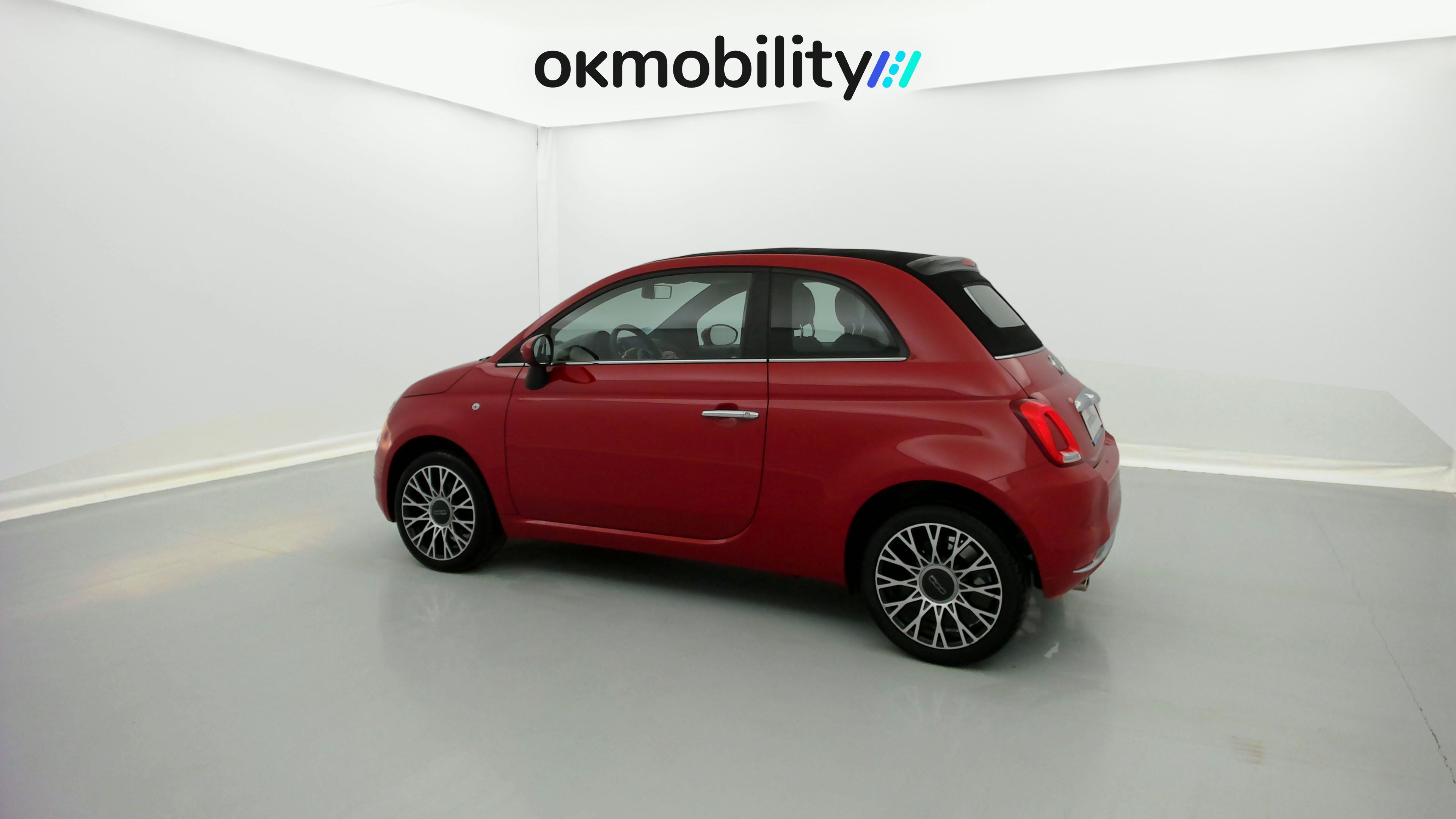 fiat 500c dolcevita 1.0 HYBRID 70 MHEV 2024 rosso corsa 8