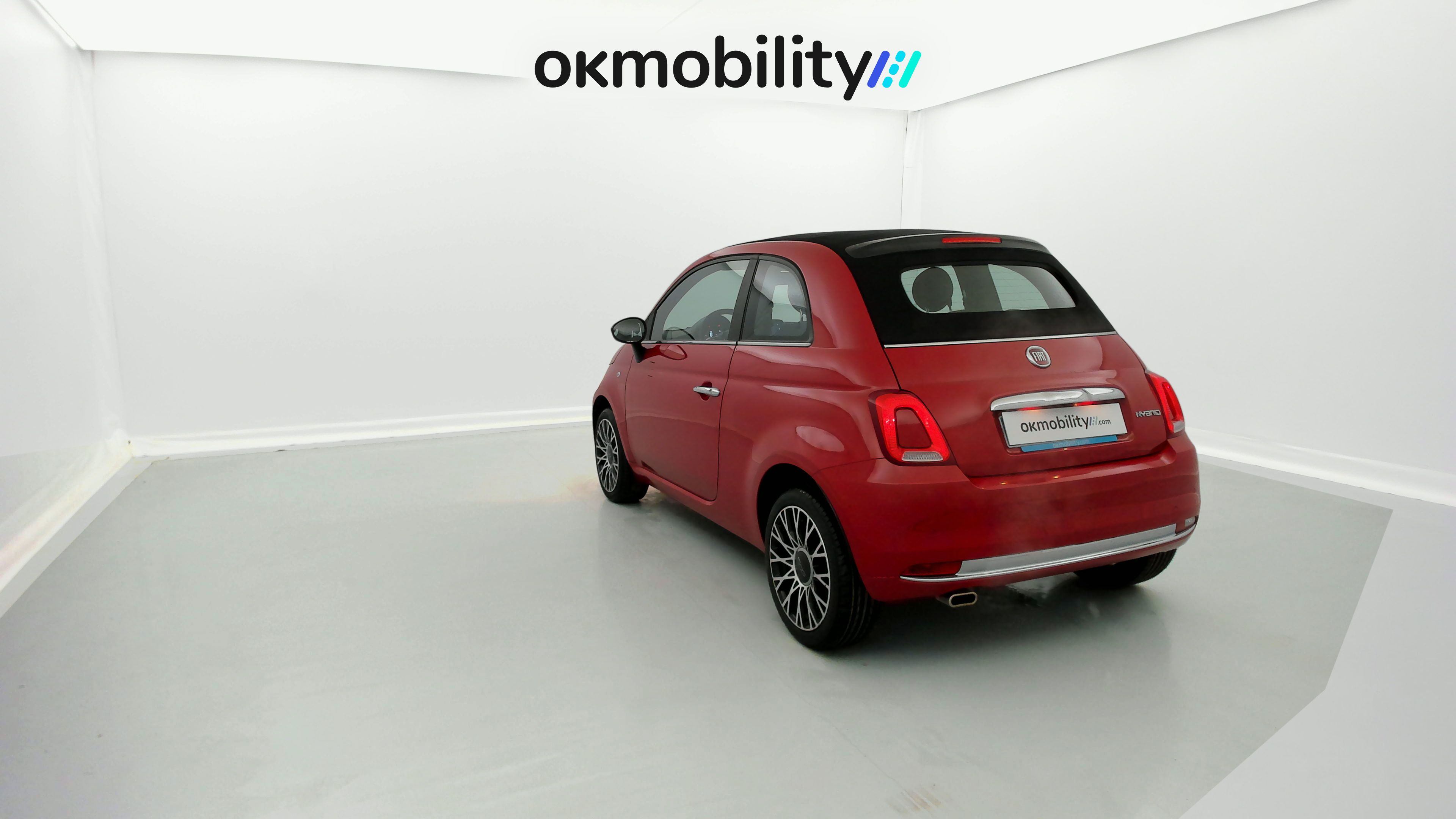 fiat 500c dolcevita 1.0 HYBRID 70 MHEV 2024 rosso corsa 9
