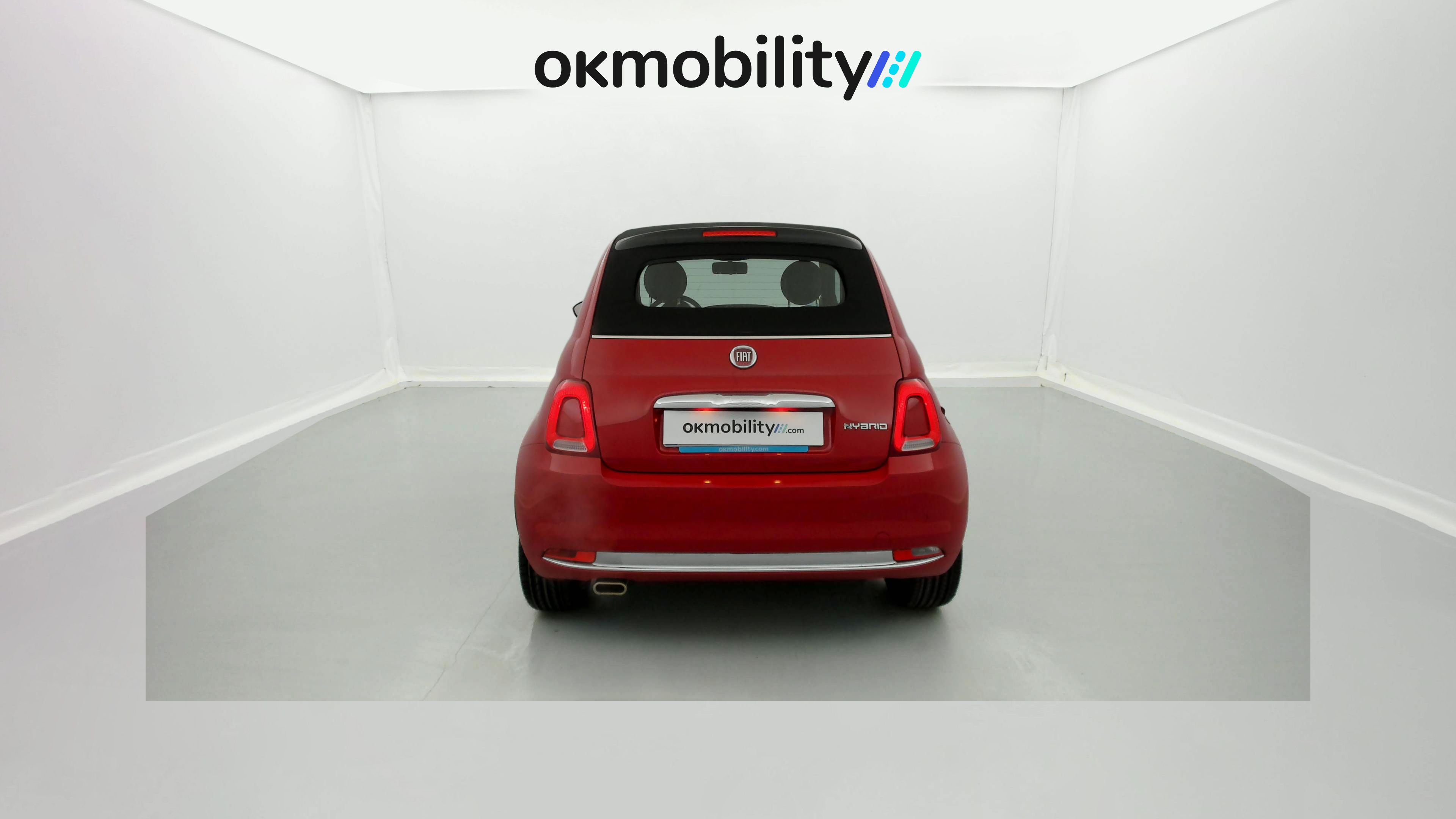 fiat 500c dolcevita 1.0 HYBRID 70 MHEV 2024 rosso corsa 10